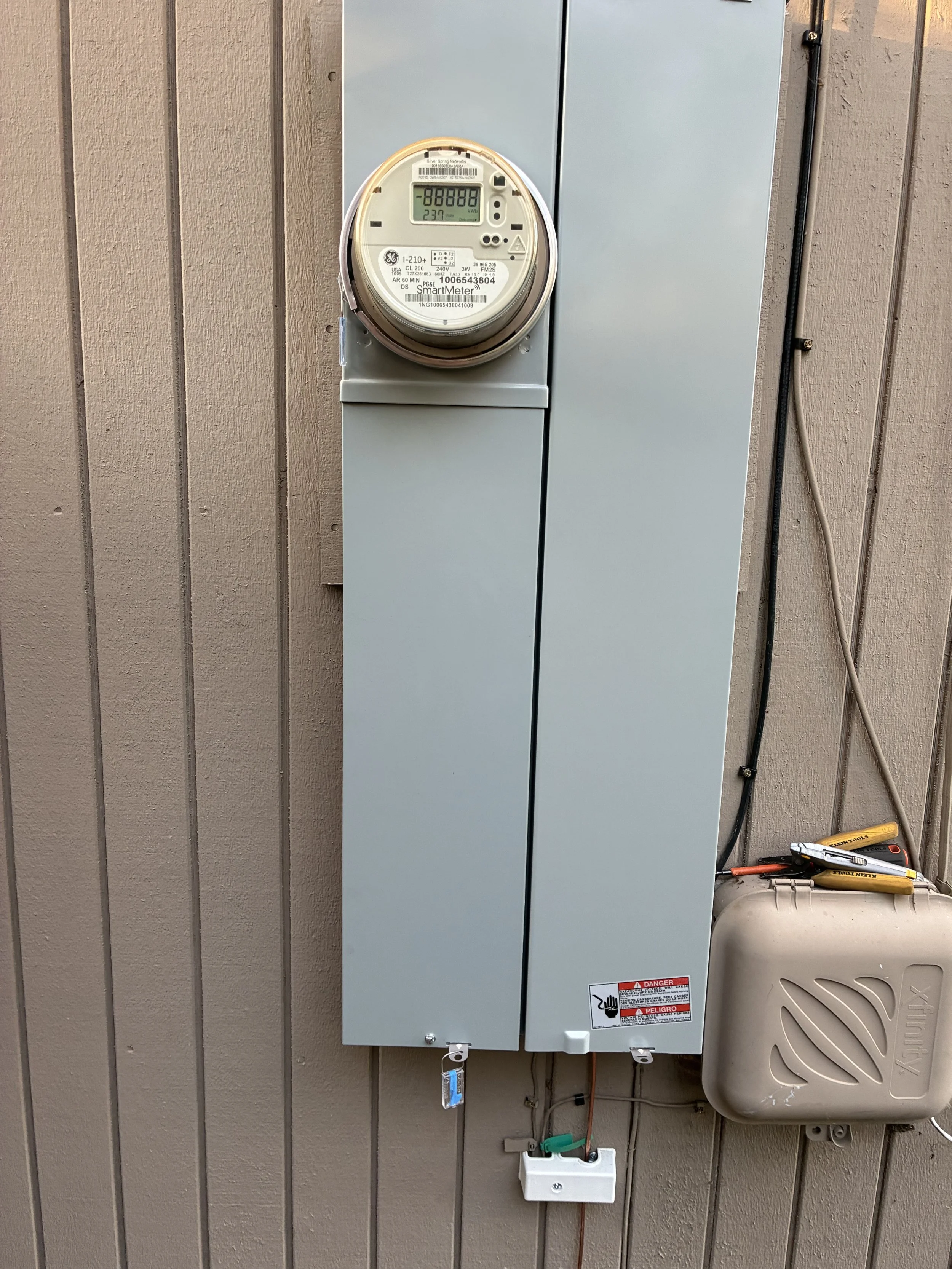 Collins Electric expert completing precise panel work in Rohnert Park, CA. Panel Upgrades Near Me.