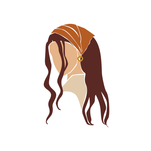 Illustration of a woman in calm confidence, representing lived change and personal growth integrated into daily life