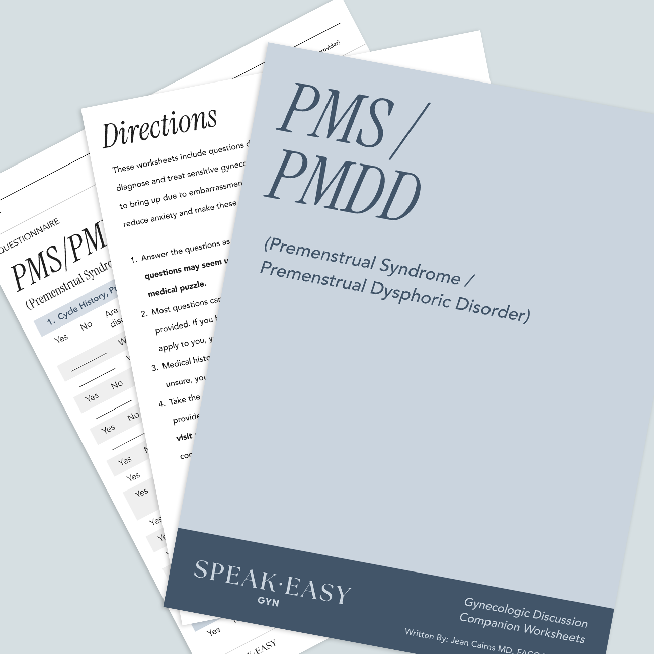 PMS (premenstrual syndrome)/ PMDD (premenstrual dysphoric disorder)