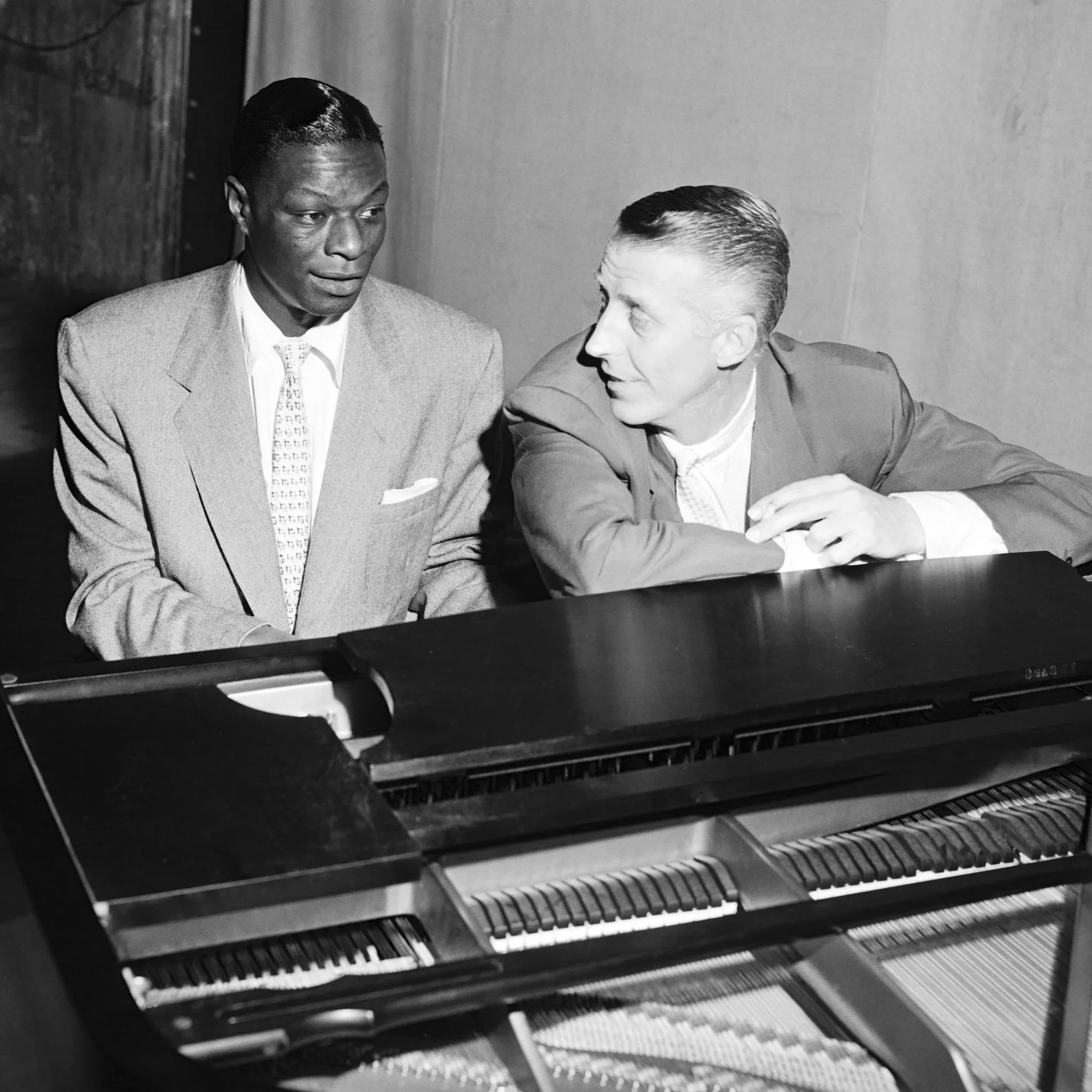 Nat King Cole and Stan Kenton