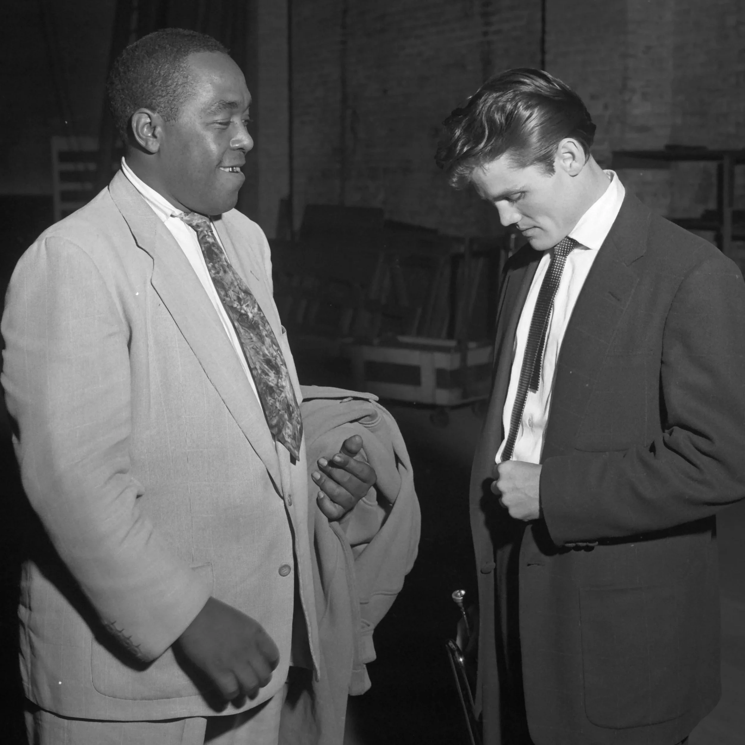 Charlie Parker and Chet Baker