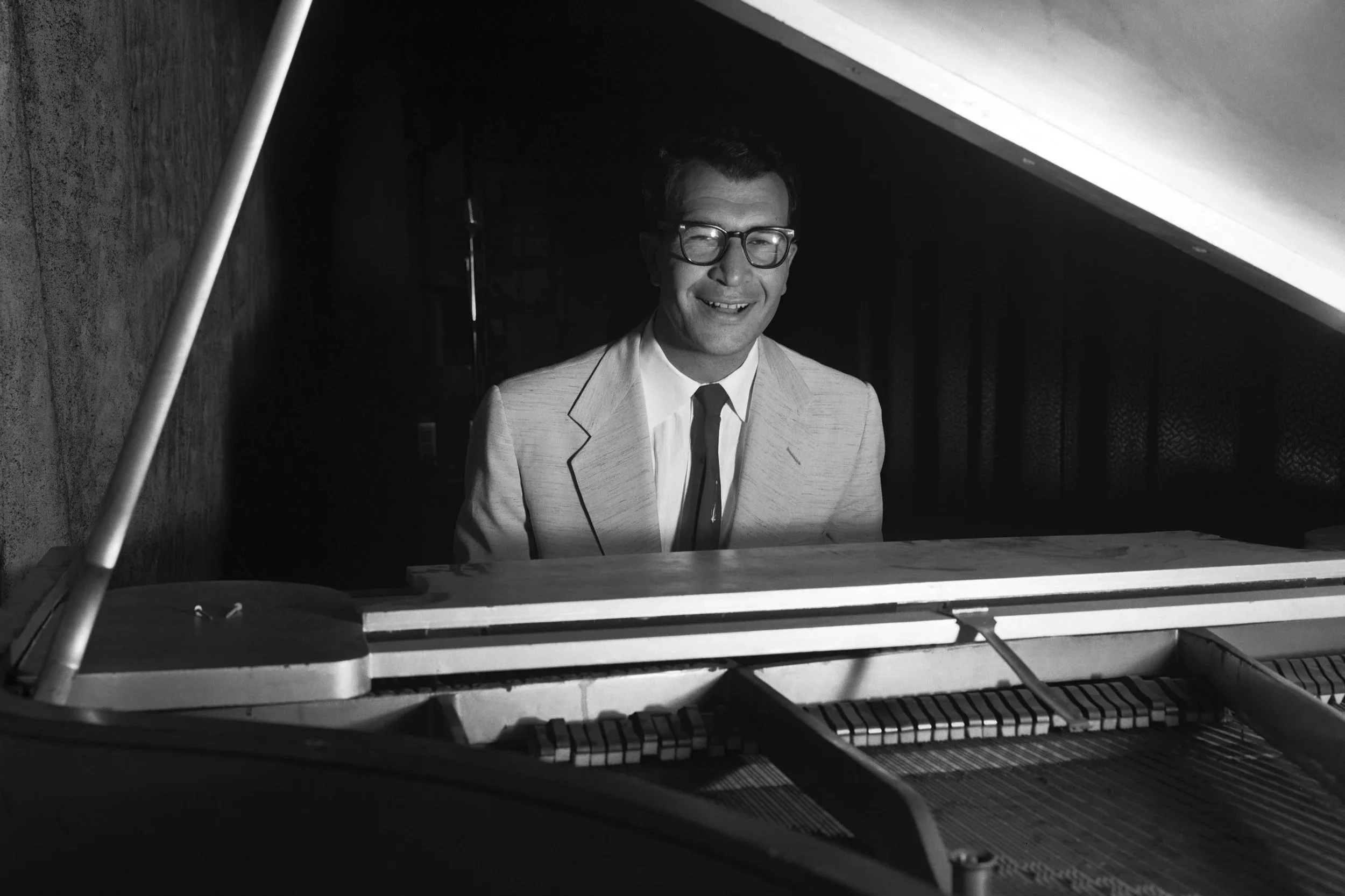 Dave Brubeck, at the Piano