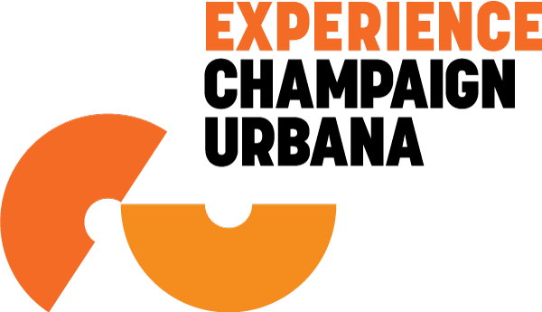 LOGO FOR "EXPERIENCE CHAMPAIGN URBANA"