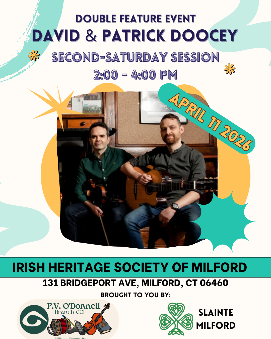 Second-Saturday Session feat. David and Patrick Doocey