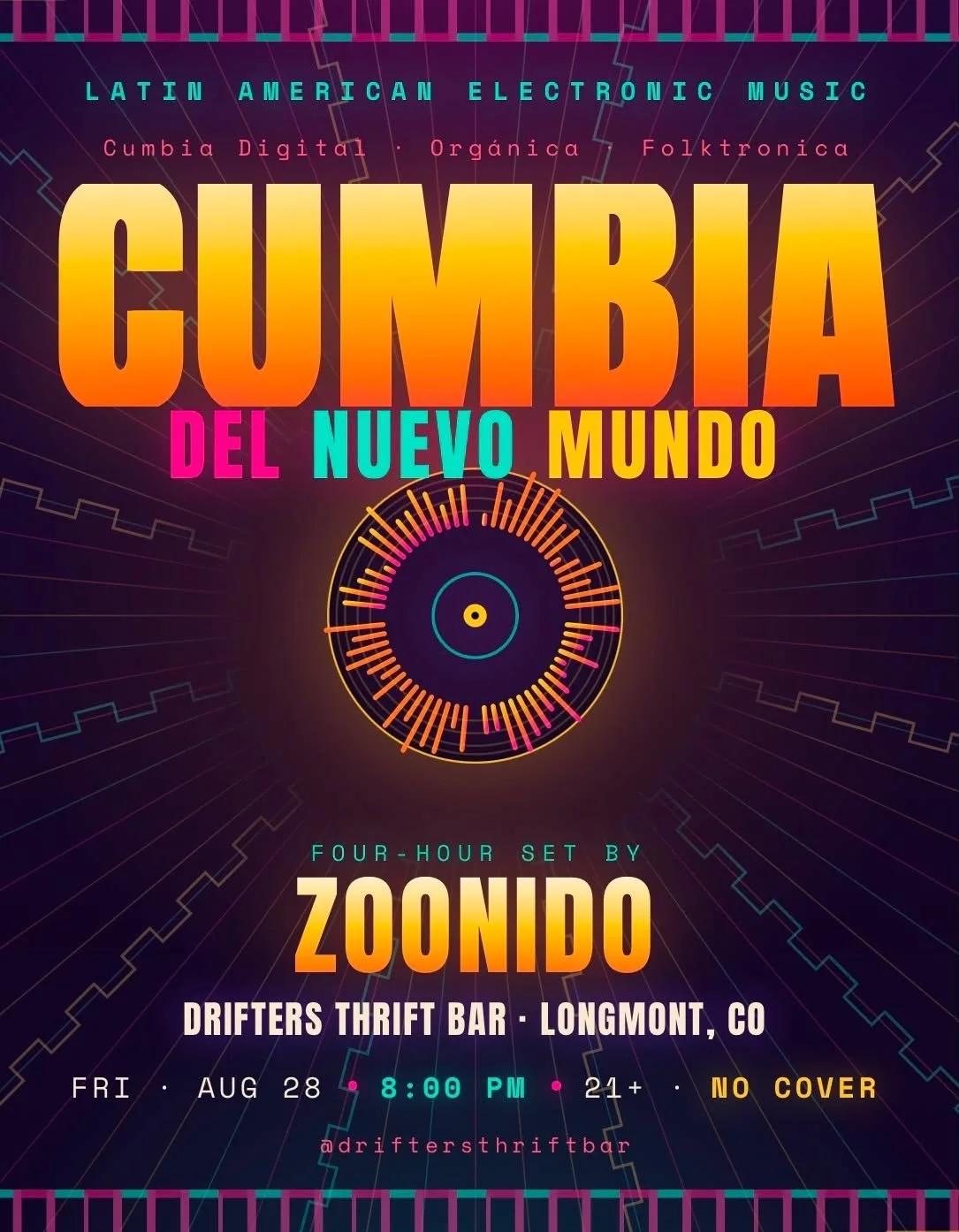 CUMBIA Night with DJ Zoonido