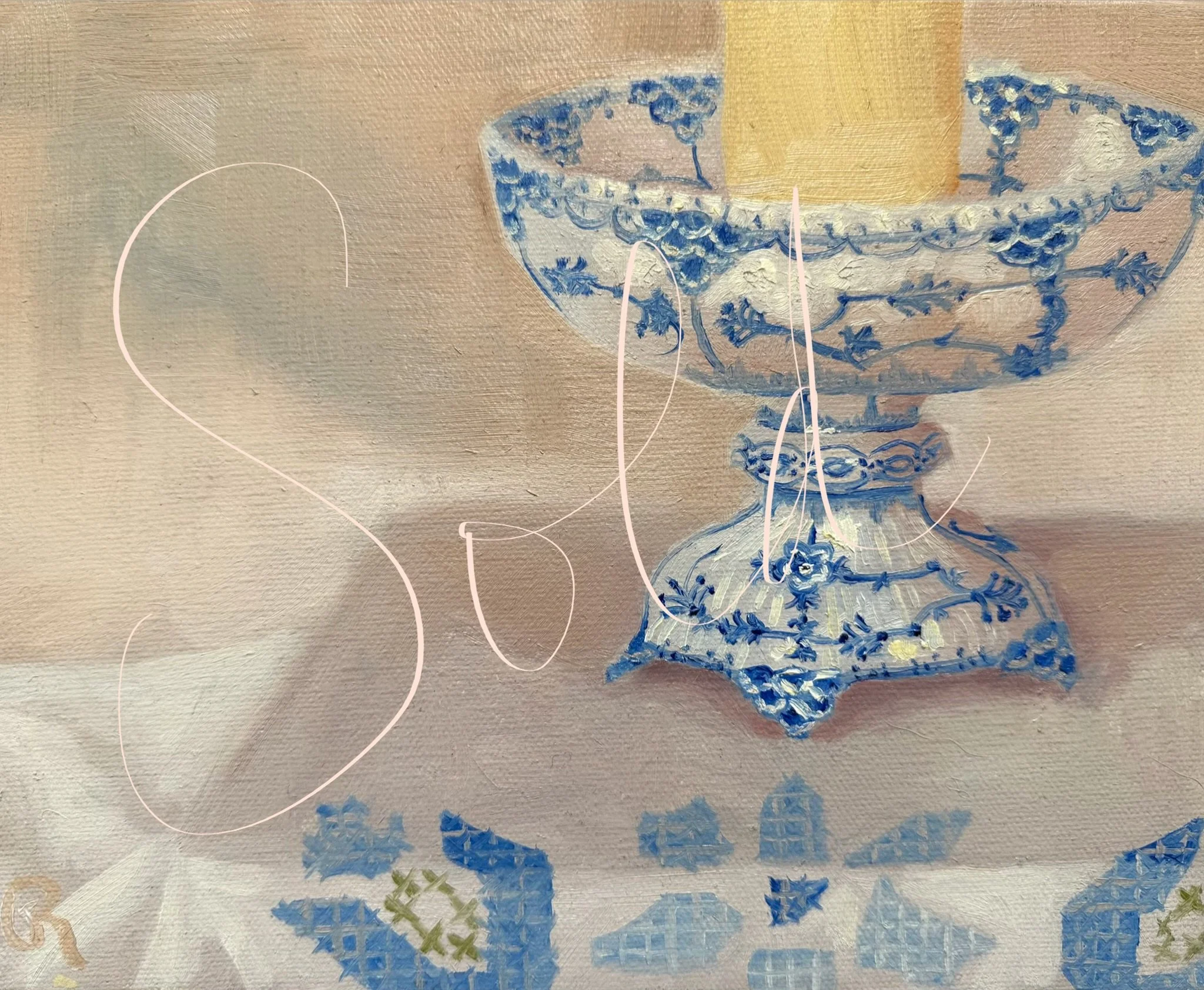 Grandma's Blue Copenhagen SOLD