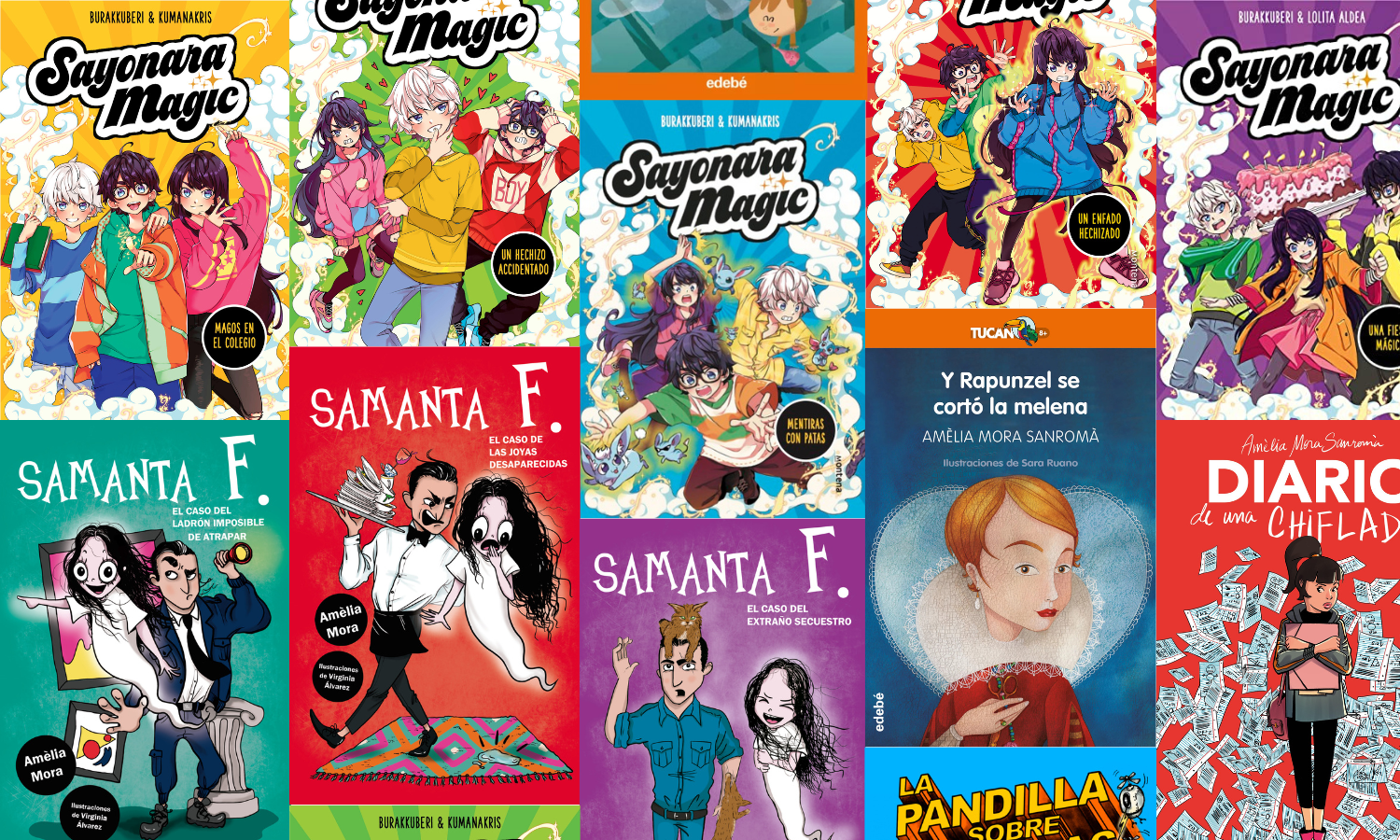 Descubre los libros infantiles que Amèlia Mora ha escrito