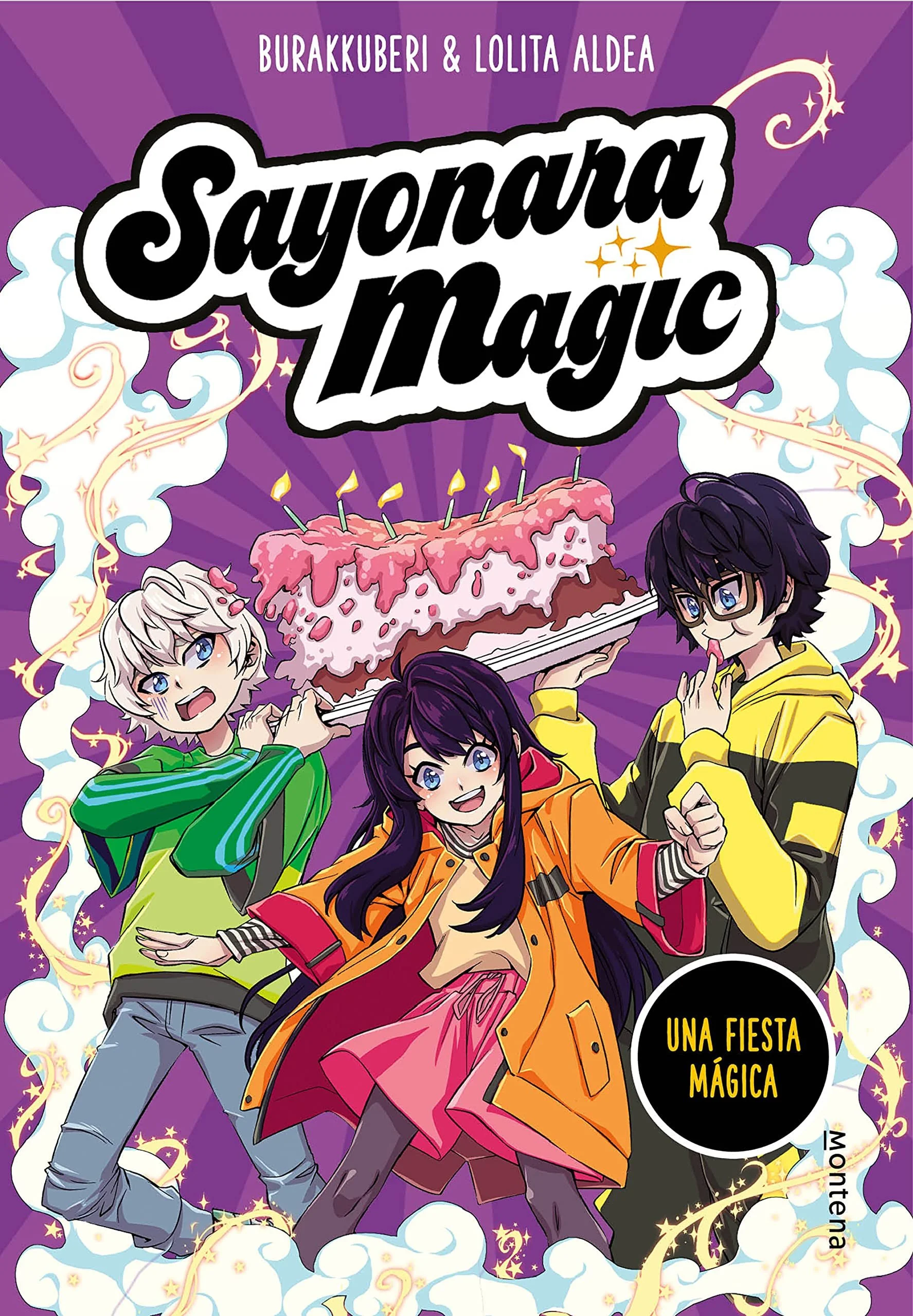 La portada del libro "Sayonara Magic 5. Una fiesta mágica"