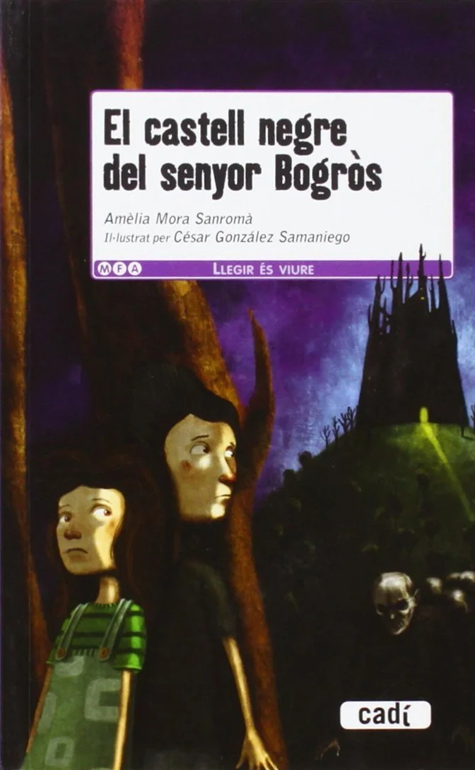 Portada del libro "El castell negre del senyor Bogròs"