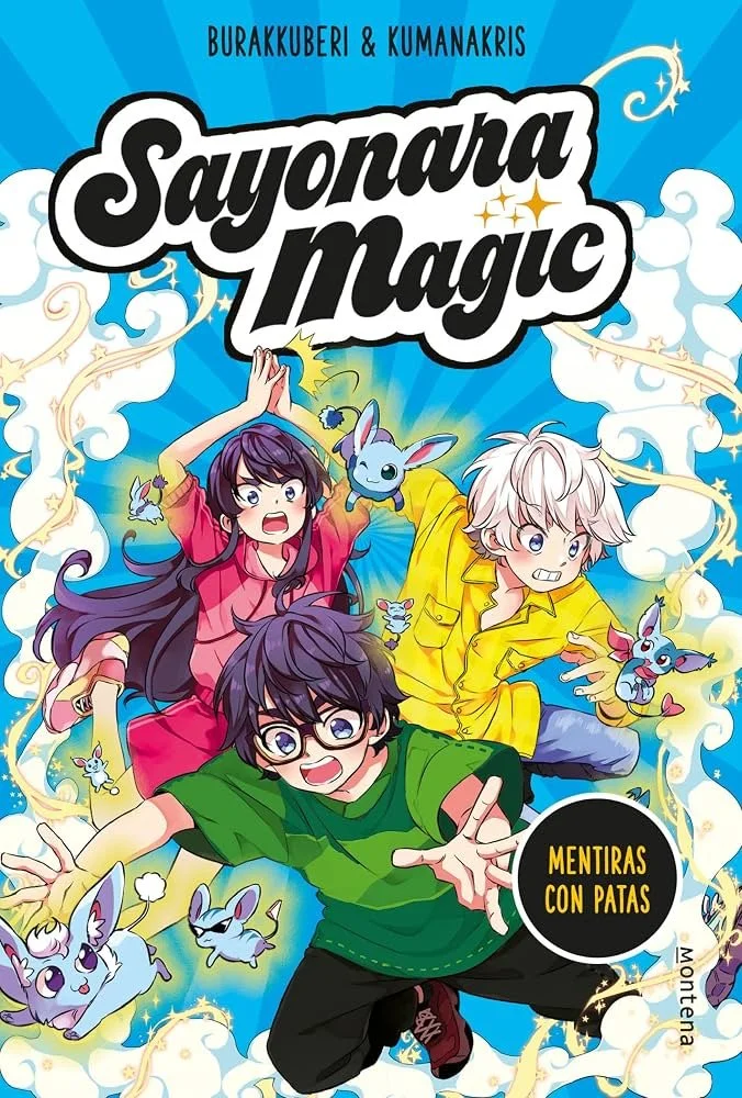 La portada del libro "Sayonara Magic 3. Mentiras con patas"