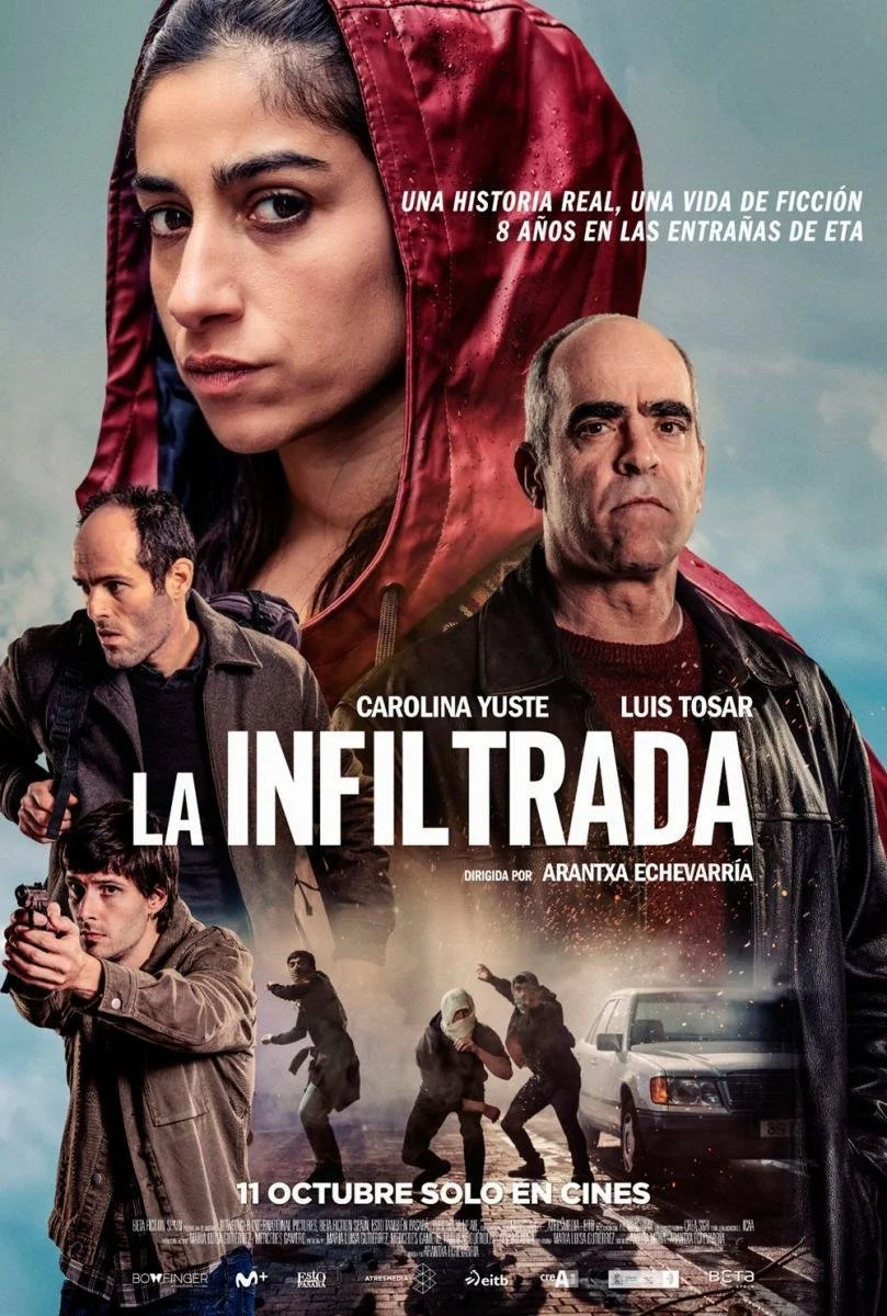 El cartel de la película "La infiltrada"