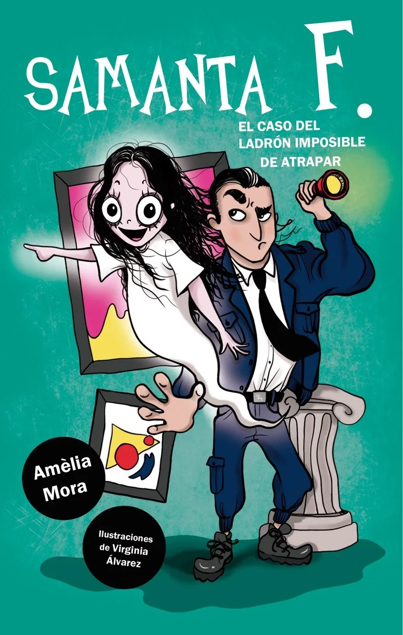 La portada del libro "Samanta F. 1: El caso del ladrón imposible de atrapar"
