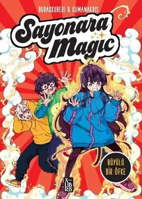la portada en turco de "Sayonara Magic 4. Un enfado hechizado"