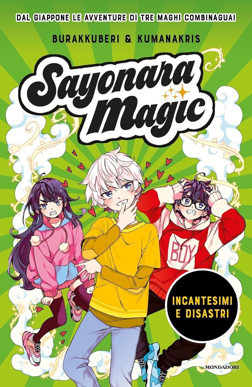 La portada en francés de "Sayonara Magic 2. Un hechizo accidentado"