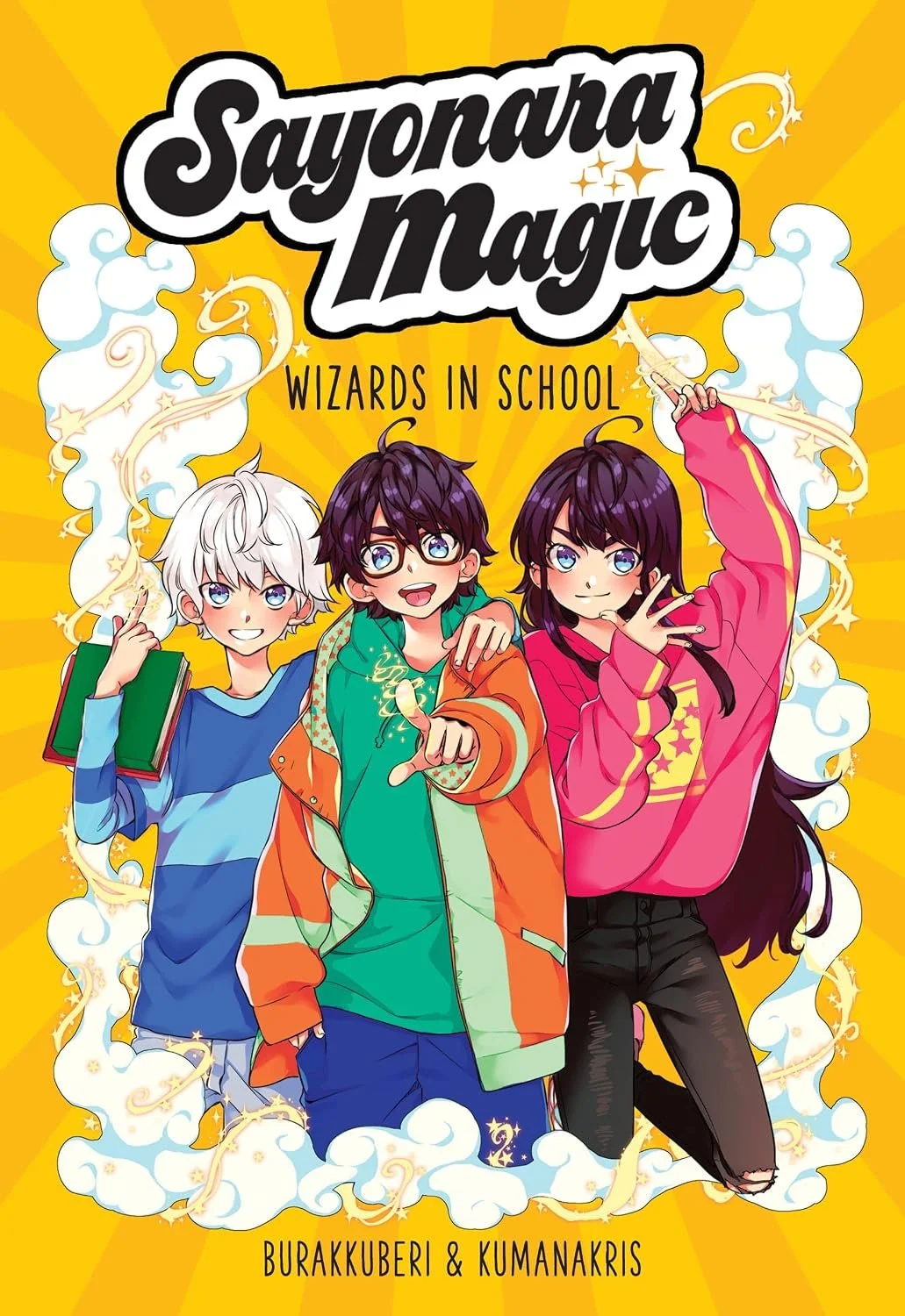 La portada de "Sayonara Magic 1" en inglés