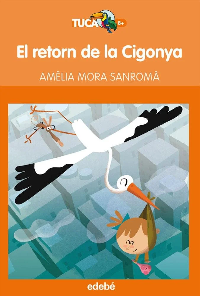 La portada del libro "El retorn de la Cigonya"