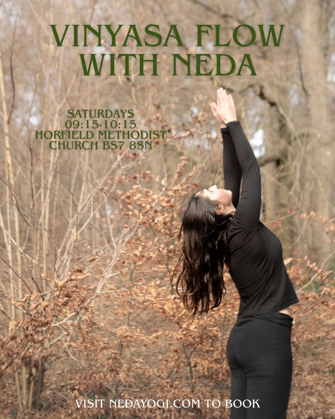 🌿 Saturday mornings just moved location! 

My vinyasa flow classes on Saturdays will now be at Horfield Methodist Church BS7 (just down the road from where they were before)✨ 

🐞 Saturdays 9:15-10:15
🐞 Everyone welcome (beginners and regular yogis