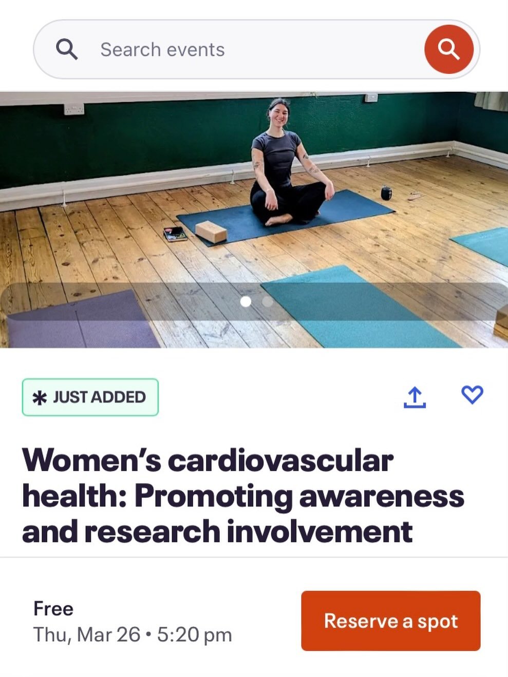 ❤️ Women&rsquo;s Cardiovascular Health: Promoting Awareness and Research Involvement 

I&rsquo;m excited to be hosting a yoga class in collaboration with the National Cardiovascular Research Network (NCRN) and researchers from Cardiff Metropolitan Un