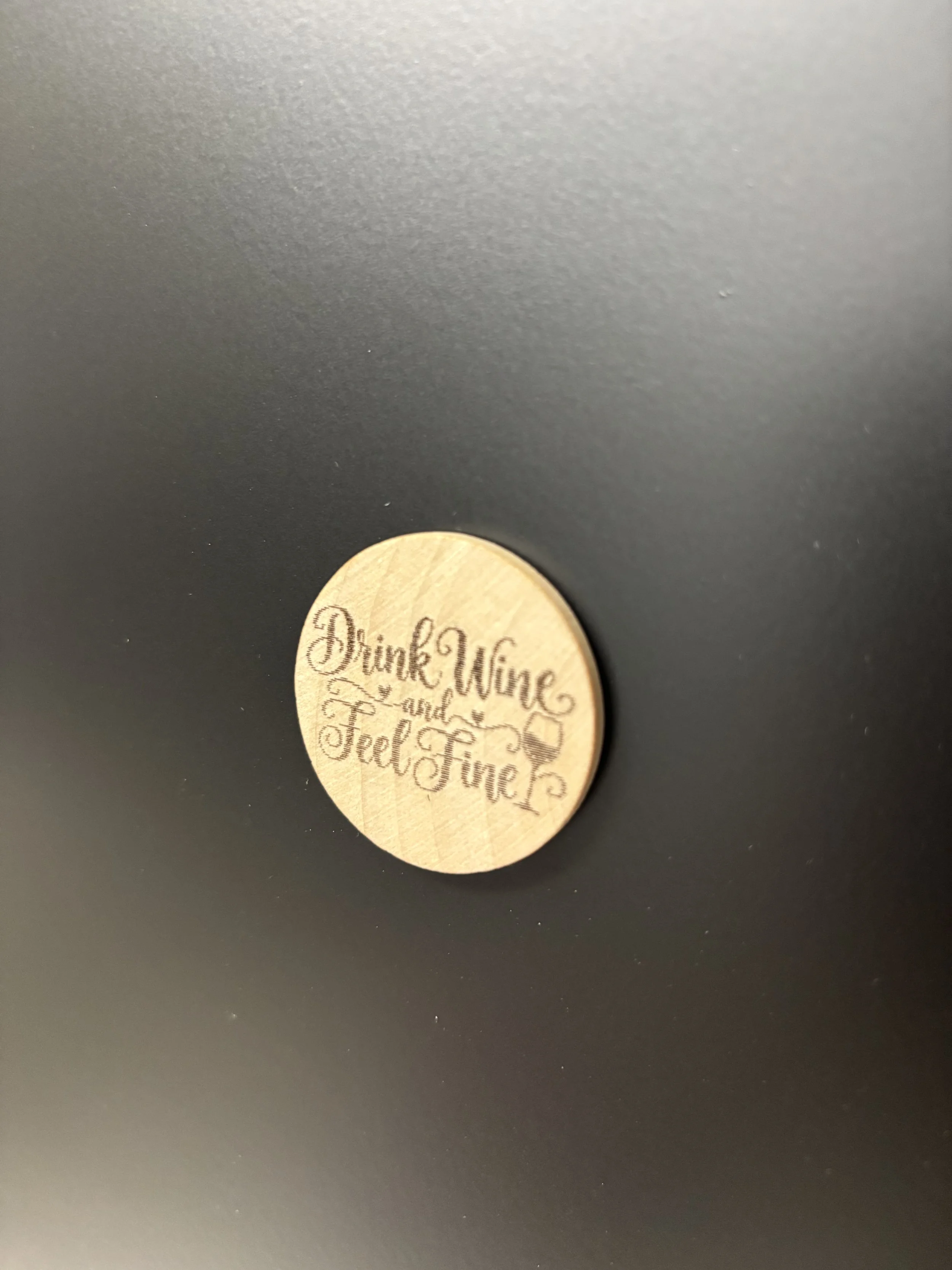 Drink Wine And Feel Fine (Magnet).jpeg