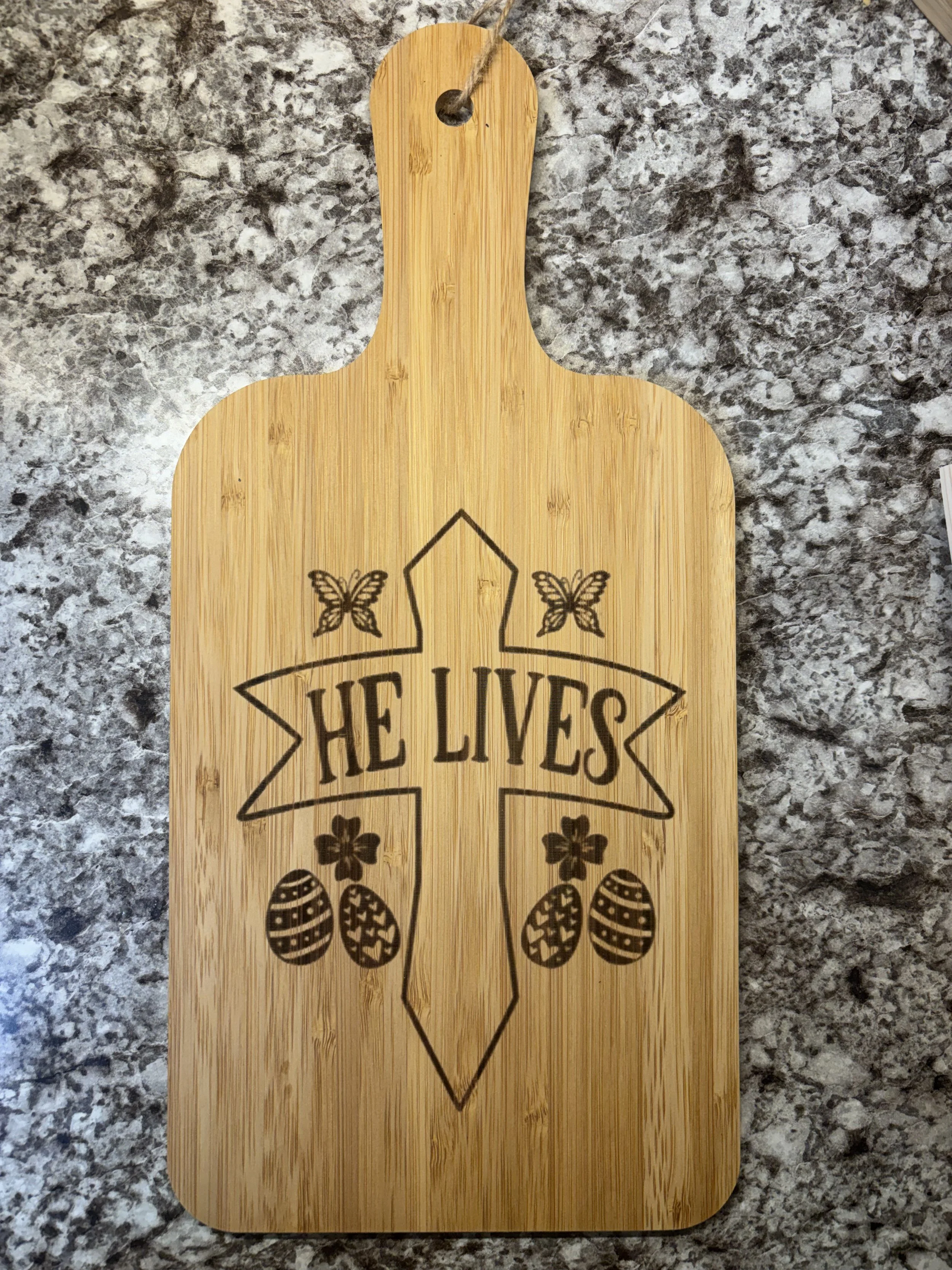 Easter Themed Cutting Board