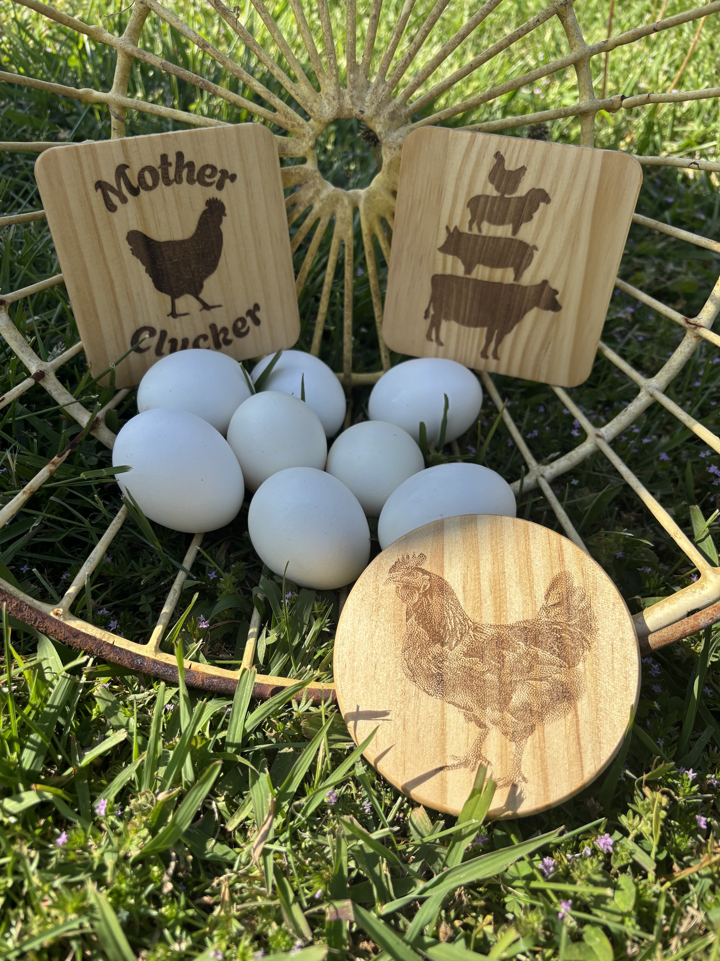 "Farm Collection #1" Coasters