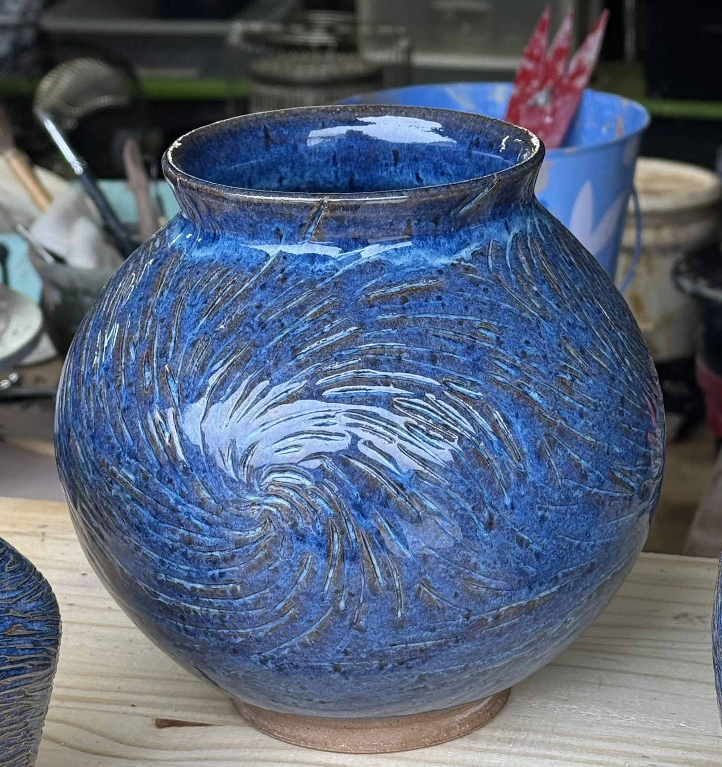 Starry Night Moon Jar