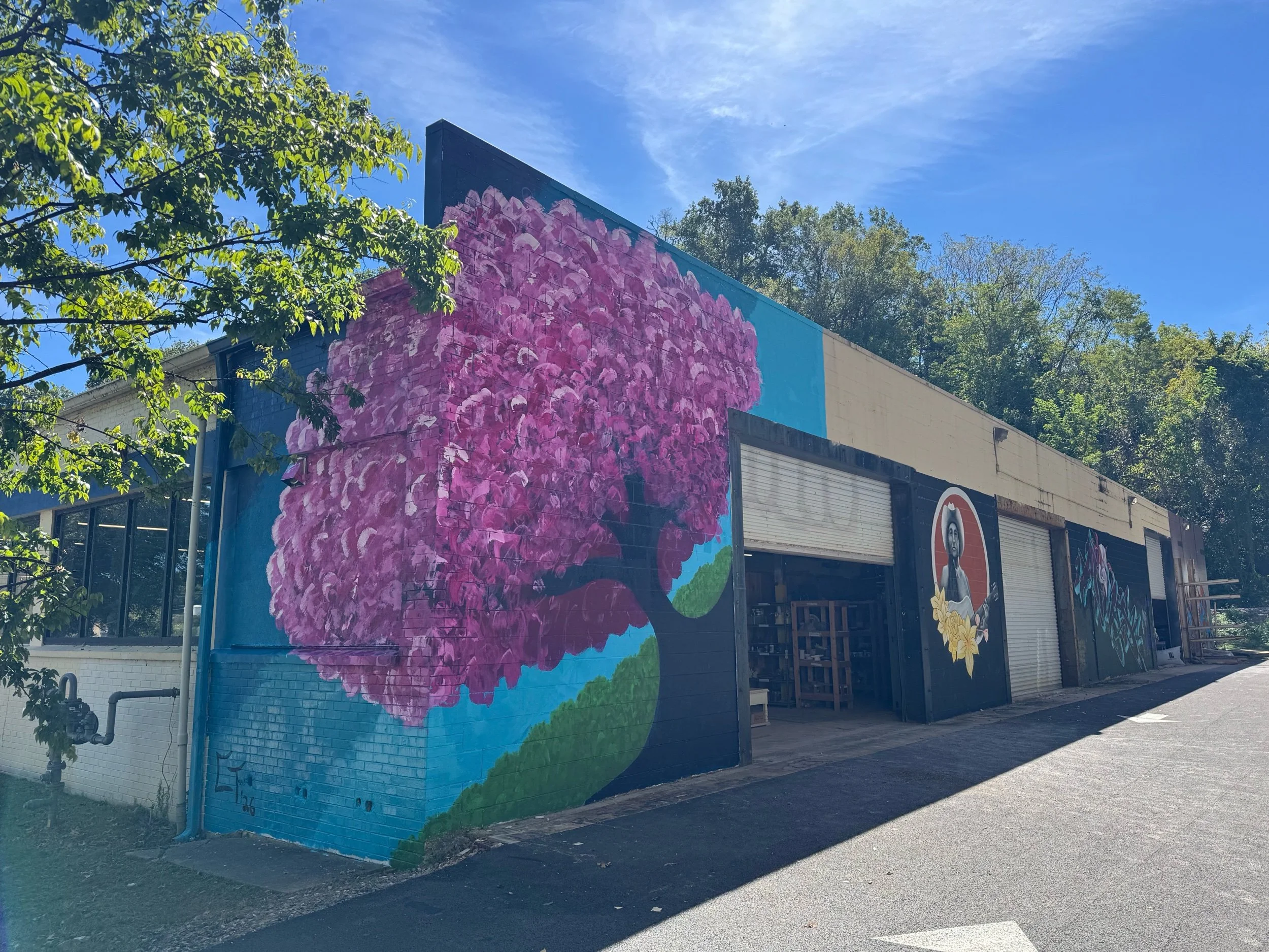 Mural at Mighty Mud