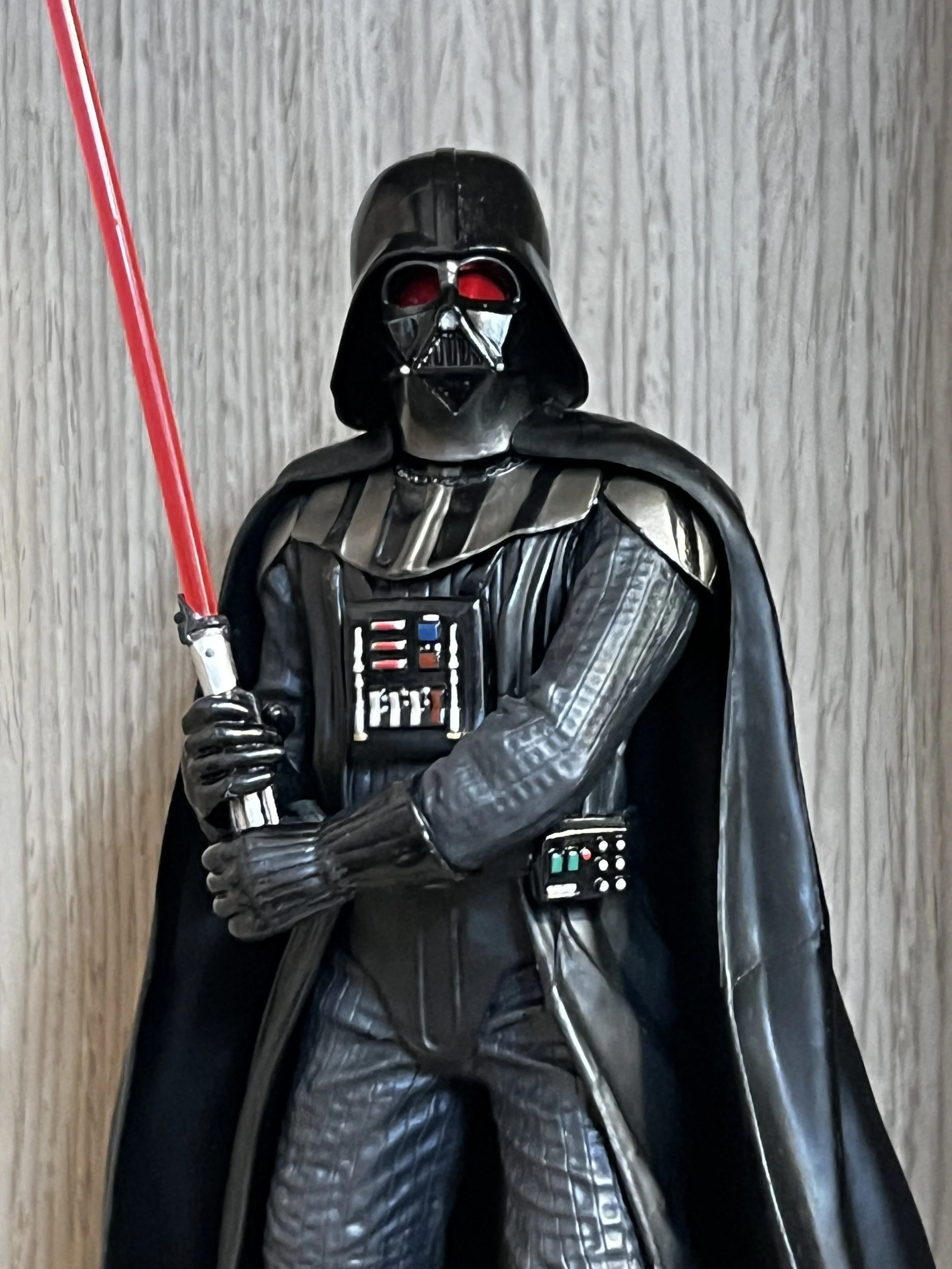 3D Printed Replacement helmet for a 1/10th scale Darth Vader statue Finished product