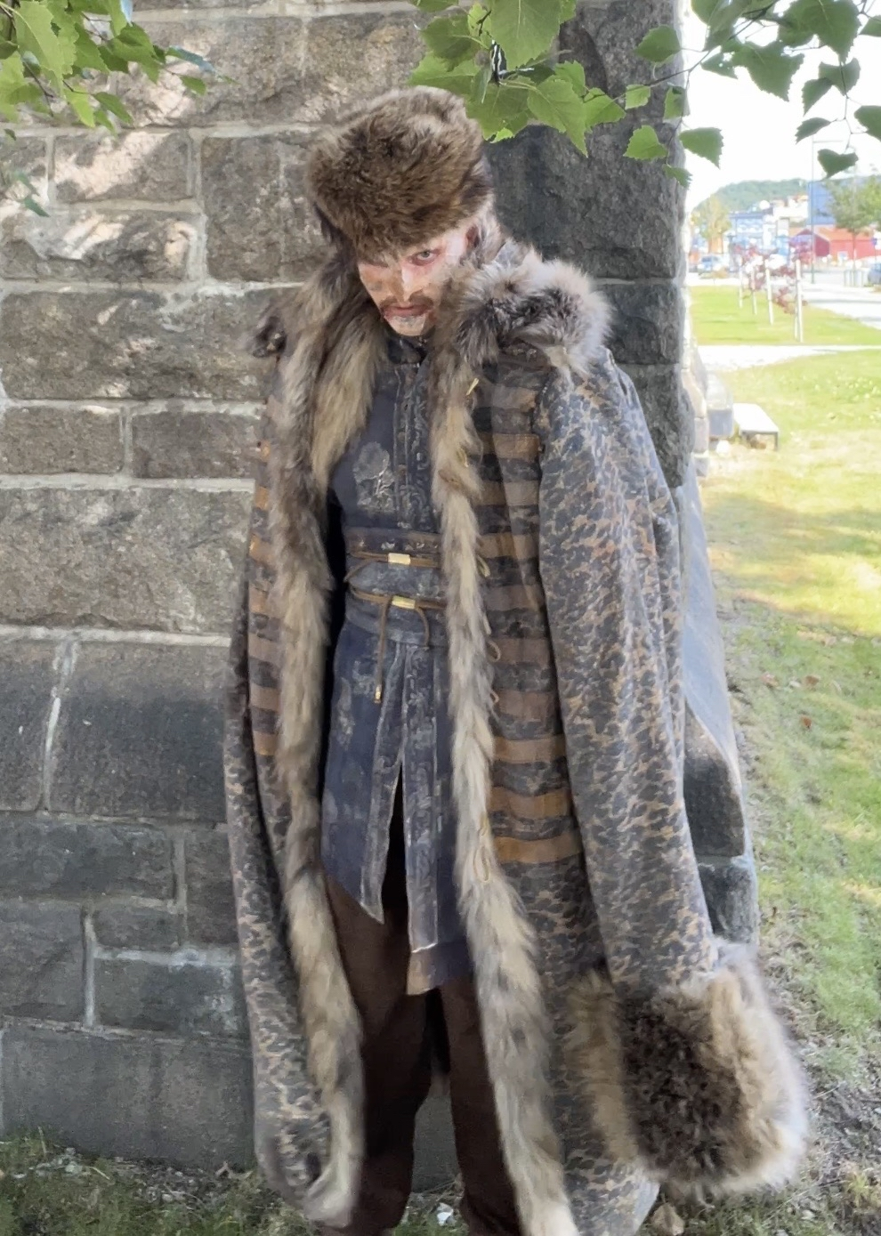 Count Orlok Cosplay from Nosferatu (2024). 
(my makeup pictured)