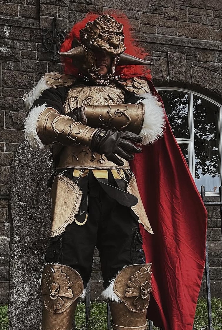 Starscourge Radahn from Elden Ring (2022) Crafted and painted by me out of EVA-Foam mats and Foamclay.