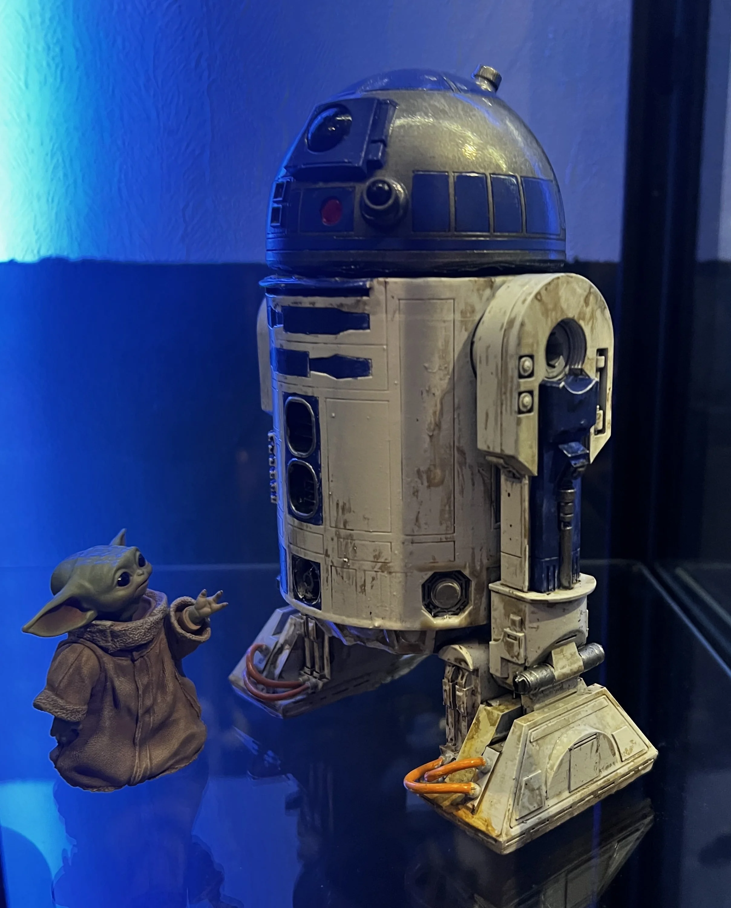 R2D2 after finishing and painting by me.