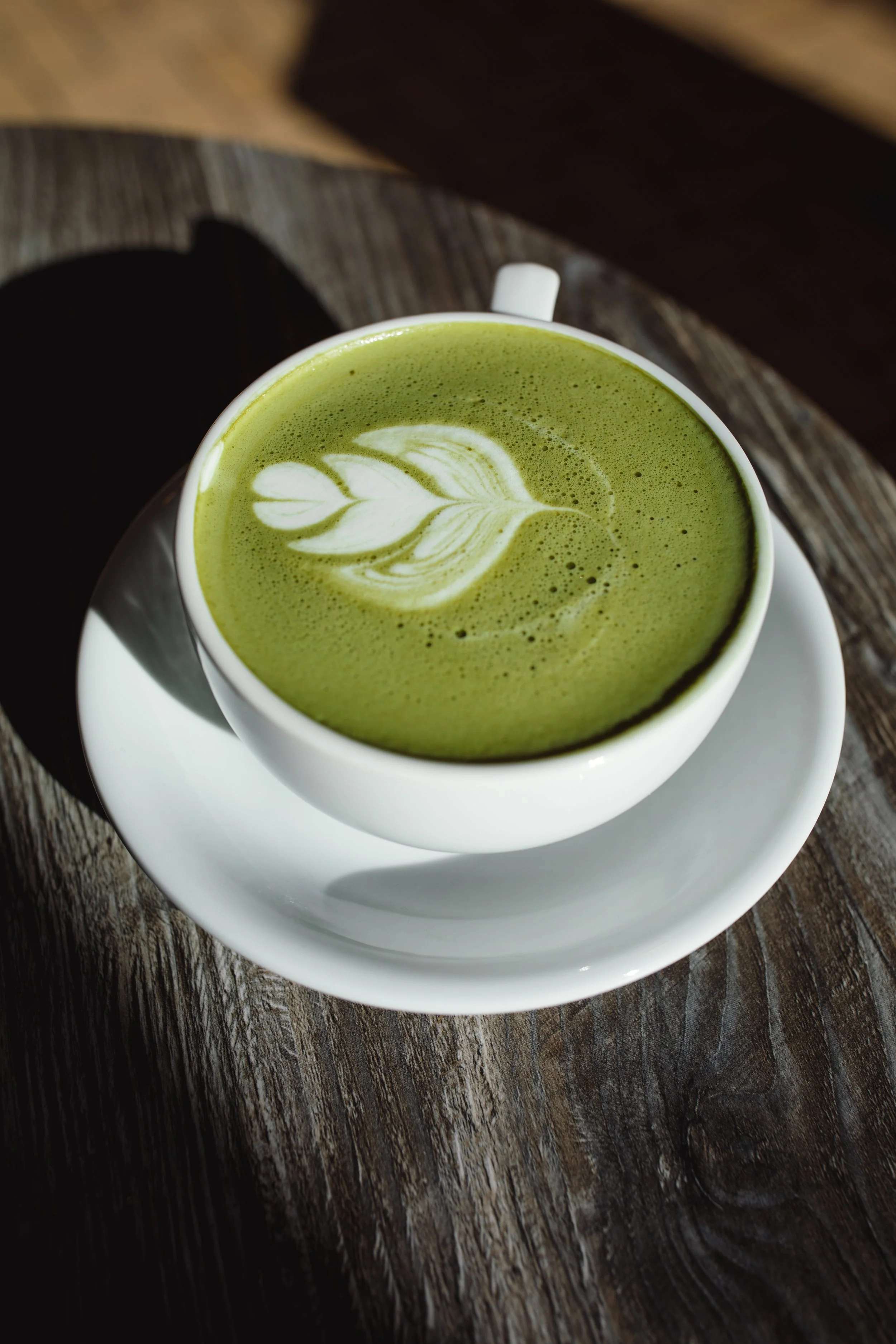 Hot Matcha Latte