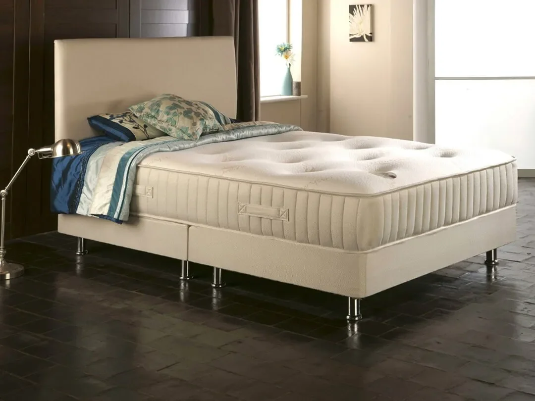 Cashmere Luxury Pocket Sprung Mattress - Soft Touch - Honeycomb Patterned Pocket Springs - Firmness Rating 4/10