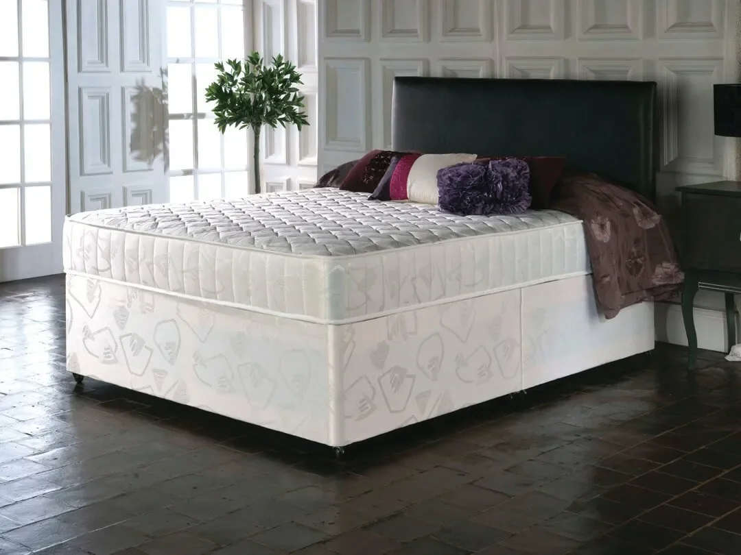 Reflex Foam Mattress - Layered Reflex Foam Covered in High Quality Quilted Damask Fabric - Our Firmest Memory Foam Mattress