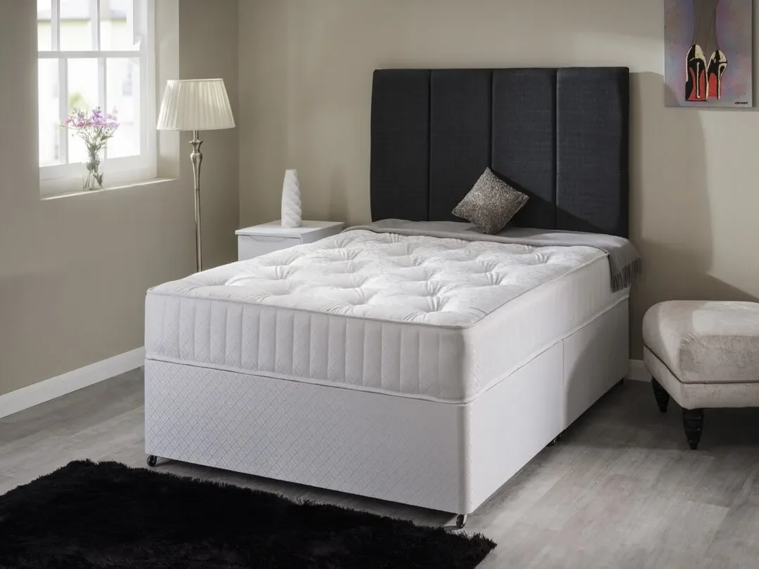 Tufted Ortho Mattress - Orthopaedic Comfort & Support - Hand Tufted by Craftsmen - 12.5 Gauge Spring Unit