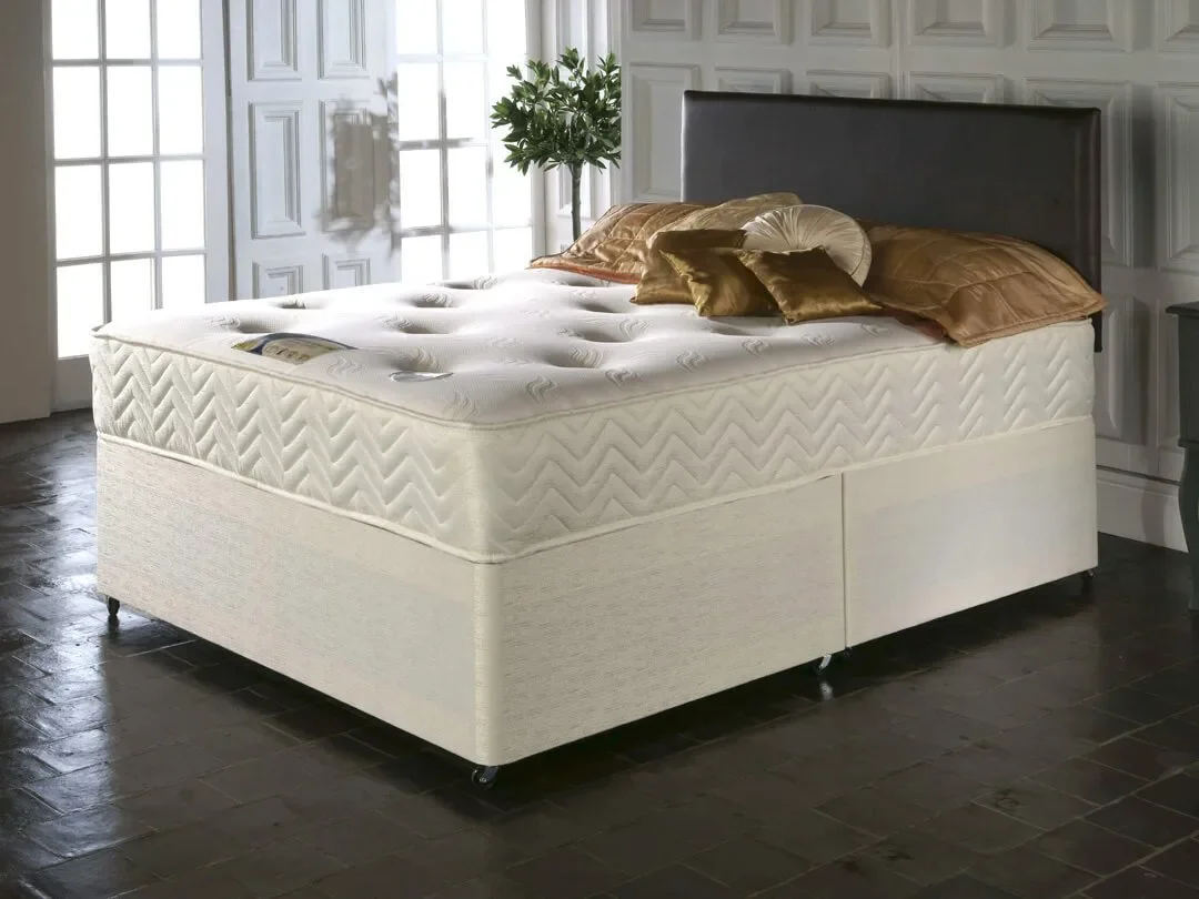 Memory Open Coil Mattress - Memory Foam Layers with Bonded Fibre- Open Coil Spring Unit