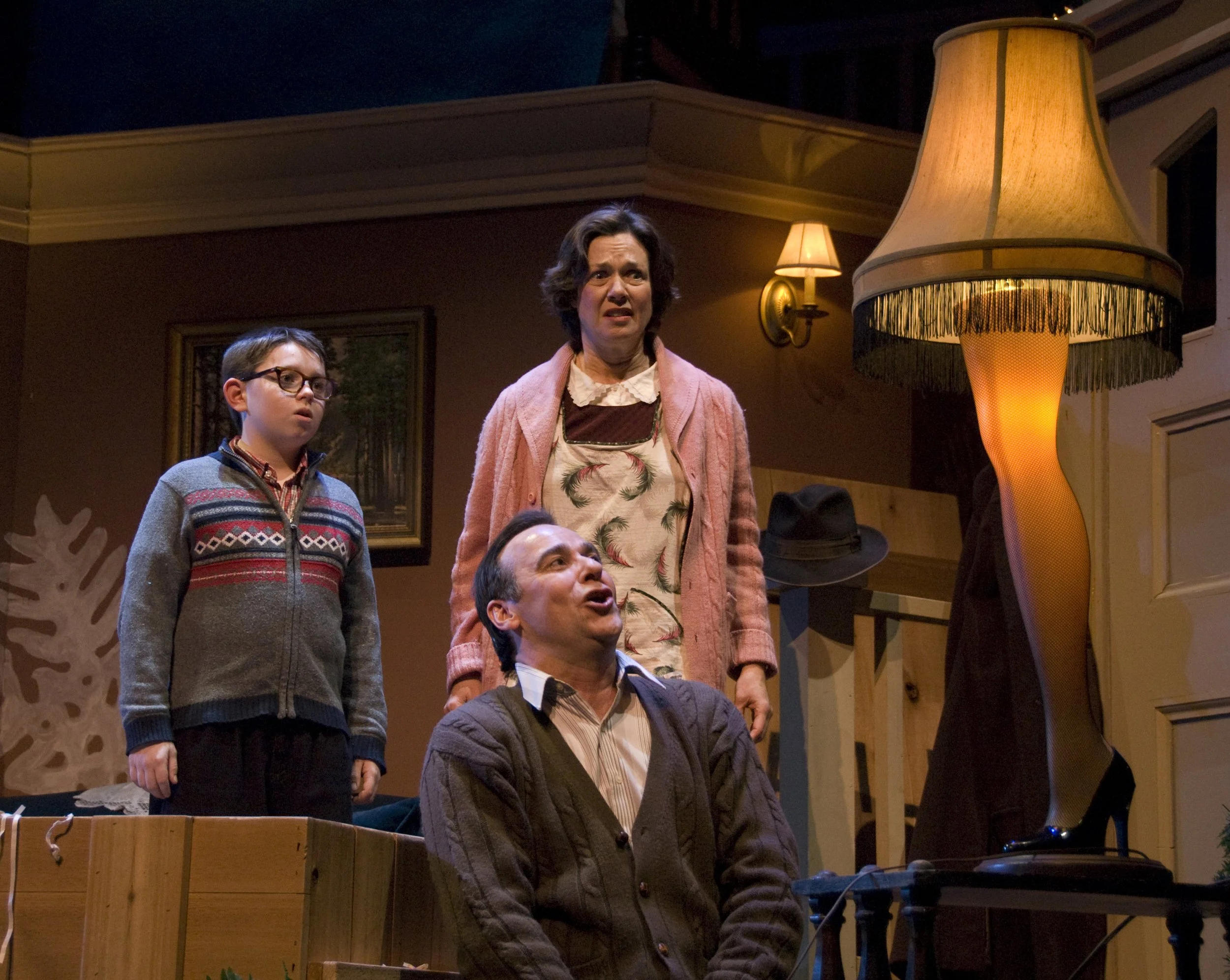 A Christmas Story at the Cleveland Play House, November 2008, Cleveland, Ohio 