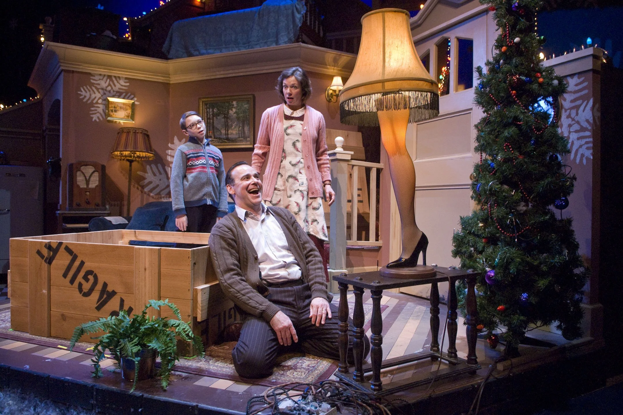 A Christmas Story at the Cleveland Play House, November 2009, Cleveland, Ohio