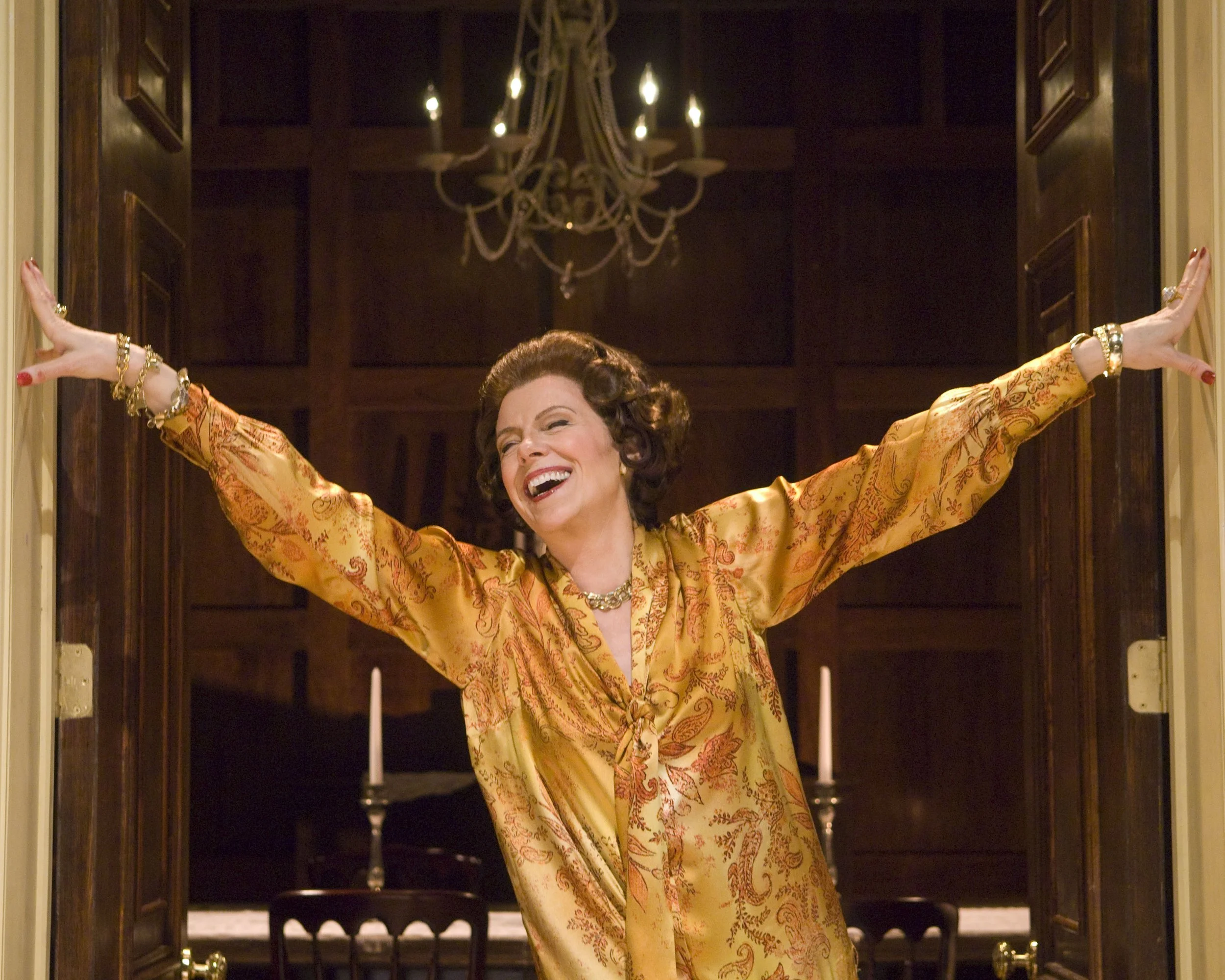 Mimi Kennedy as Ann Landers in the Cleveland Play House production of The Lady with All the Answers, April 2009, Cleveland, Ohio