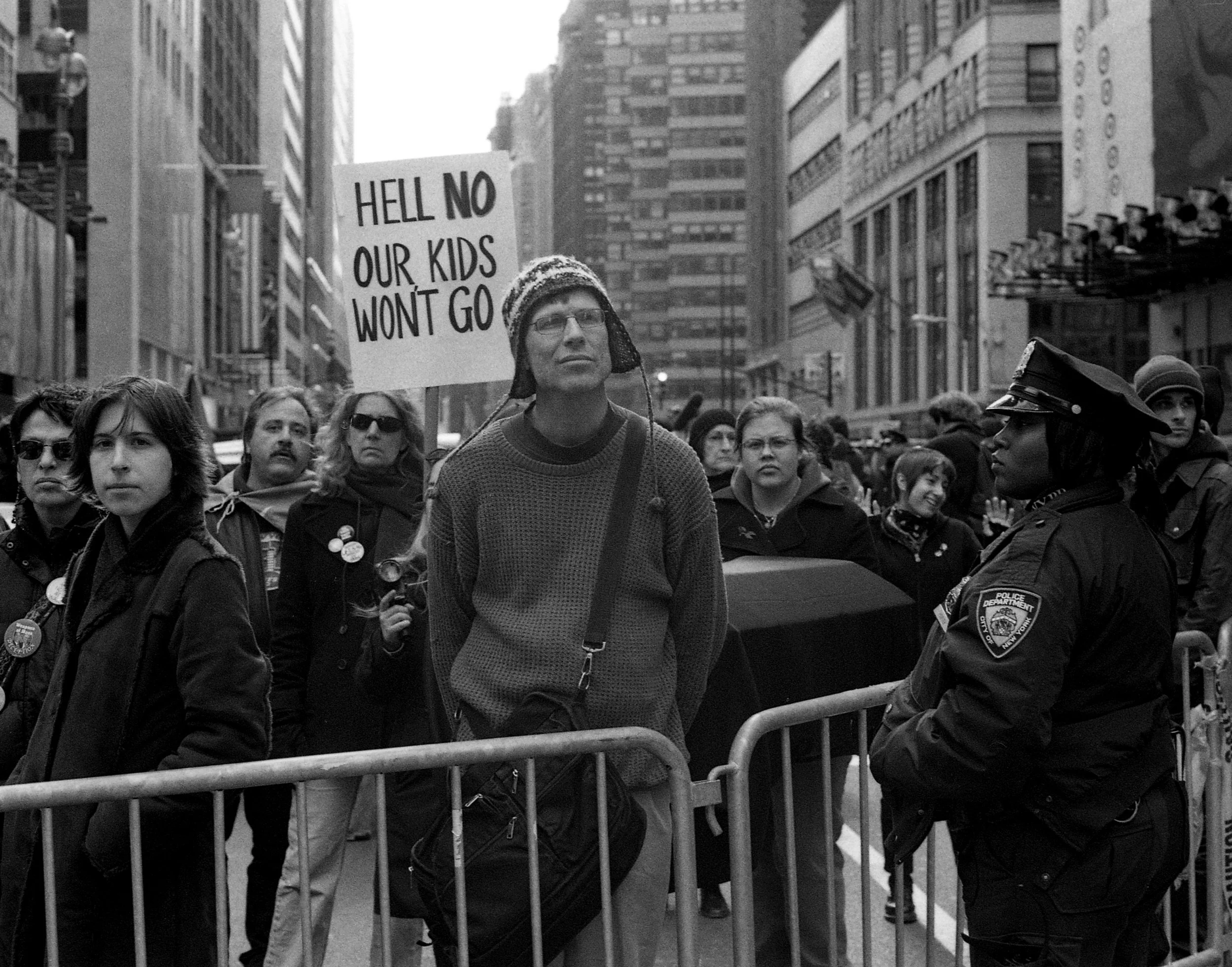 Anti-war Protesters, March 2005, New York City, New York