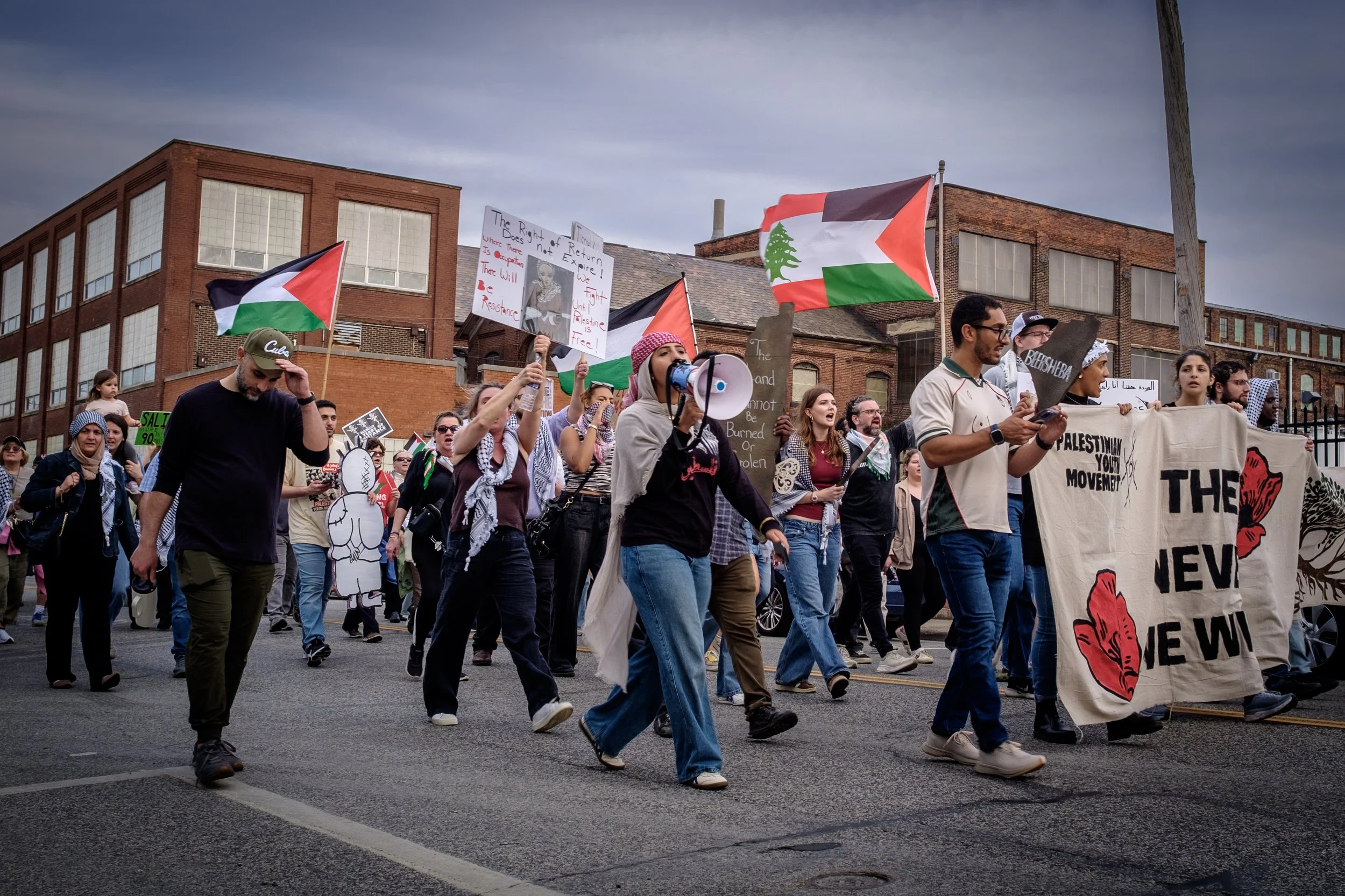 Nakba Day March, May 2026, Lakewood, Ohio