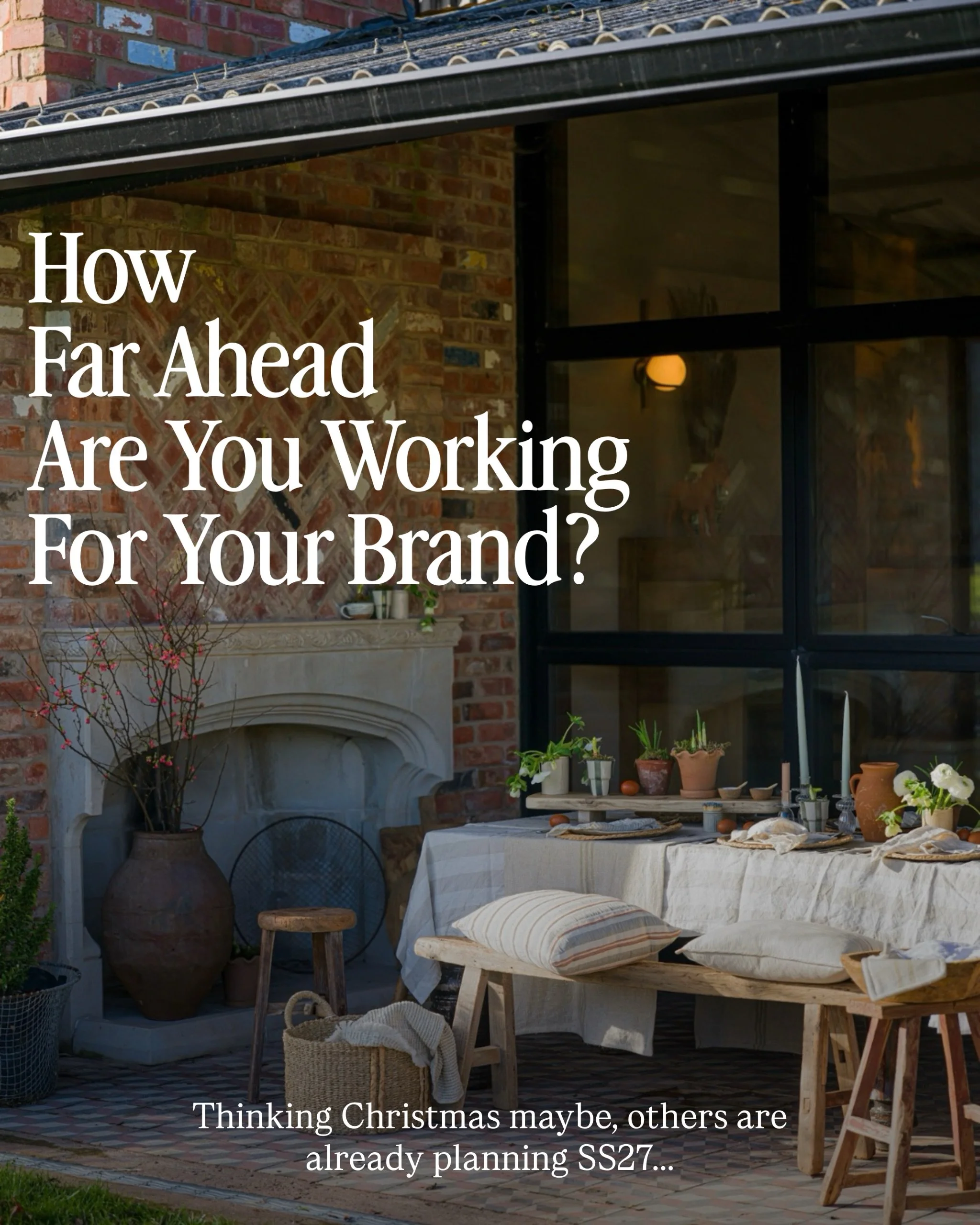 How far ahead are you planning your next campaign? 

Christmas content, spring launches, SS27&hellip; it might feel a long way off, but the brands creating standout content are already thinking ahead.

The location you choose can completely change th
