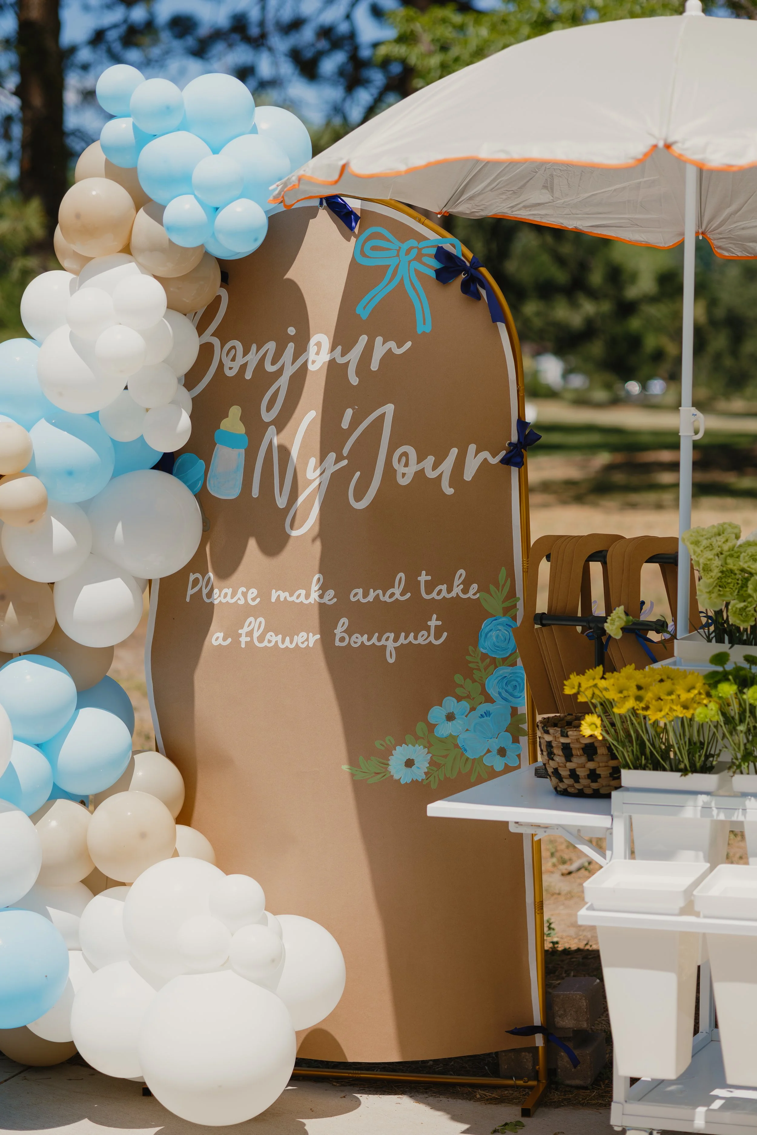 Bonjour Ny'Jour Baby Shower - Nadja Rose Photography