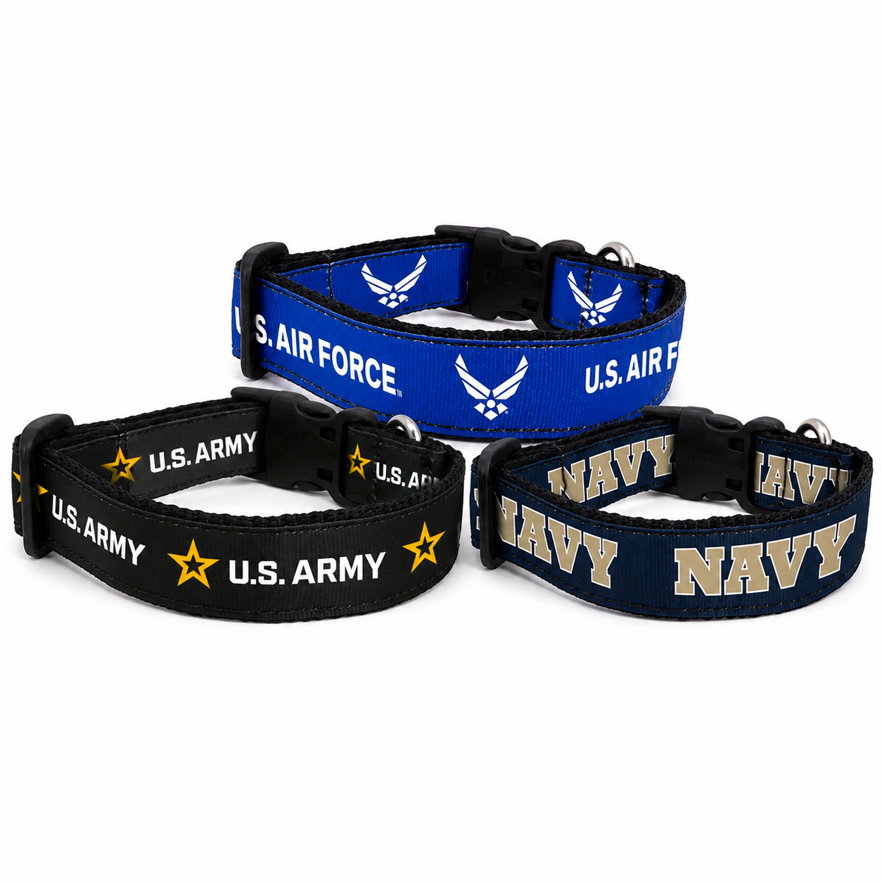 Military Branch Dog Collar