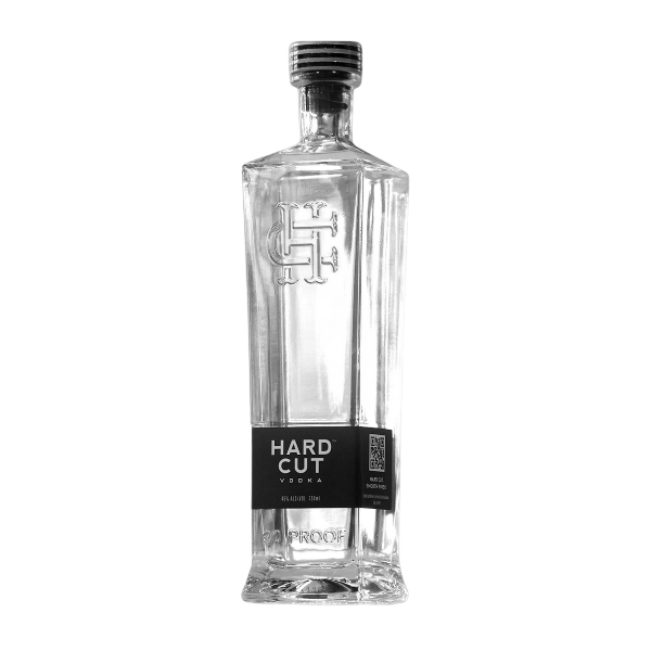 Hard Cut Vodka 700ml bottle, 90 proof potato vodka