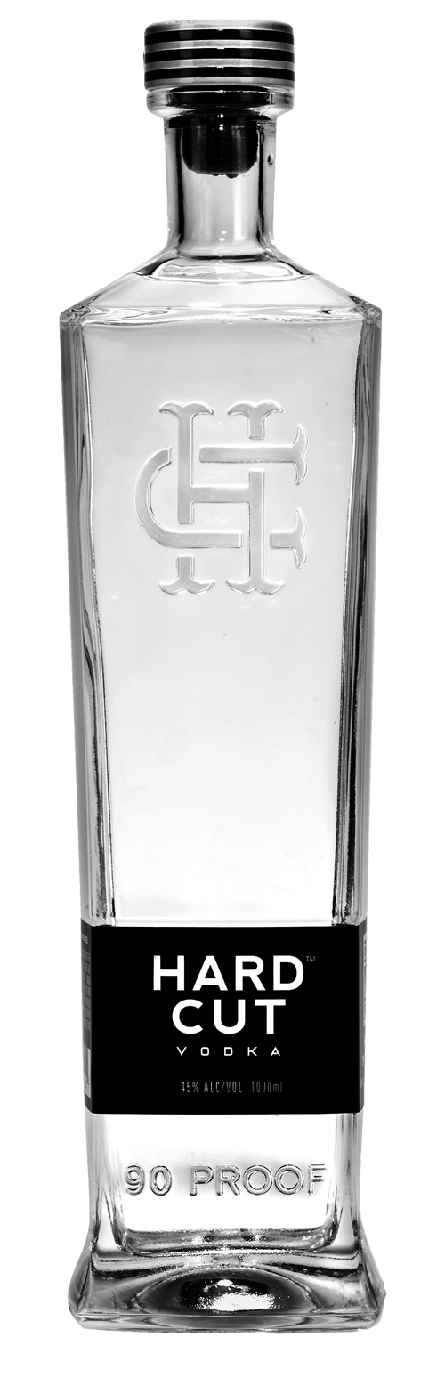 Hard Cut Vodka 90-proof bottle