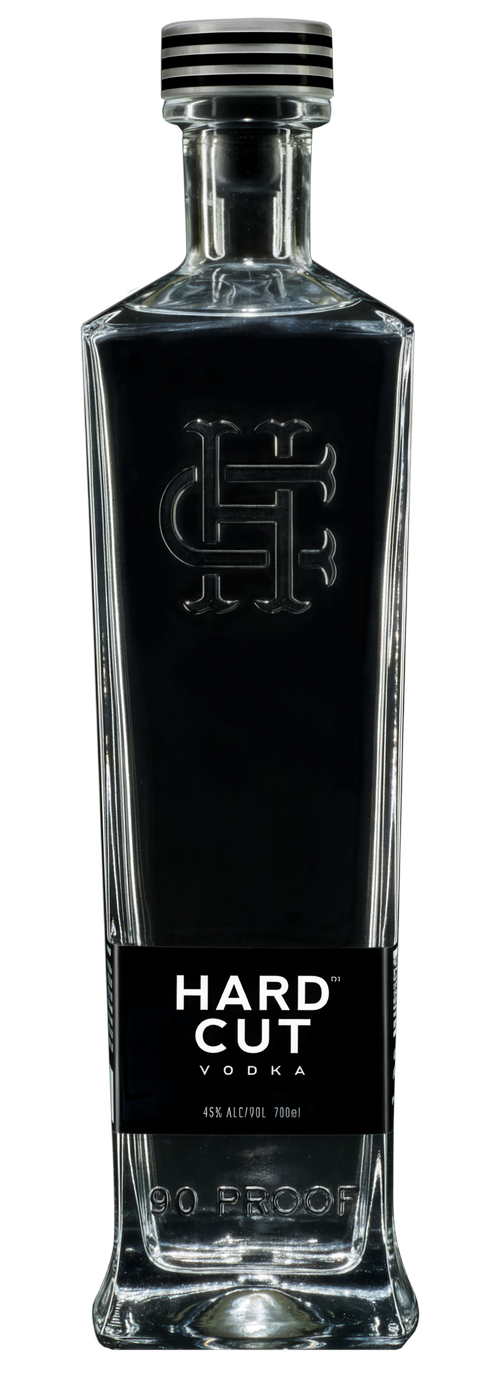 Hard Cut Vodka 90-proof bottle