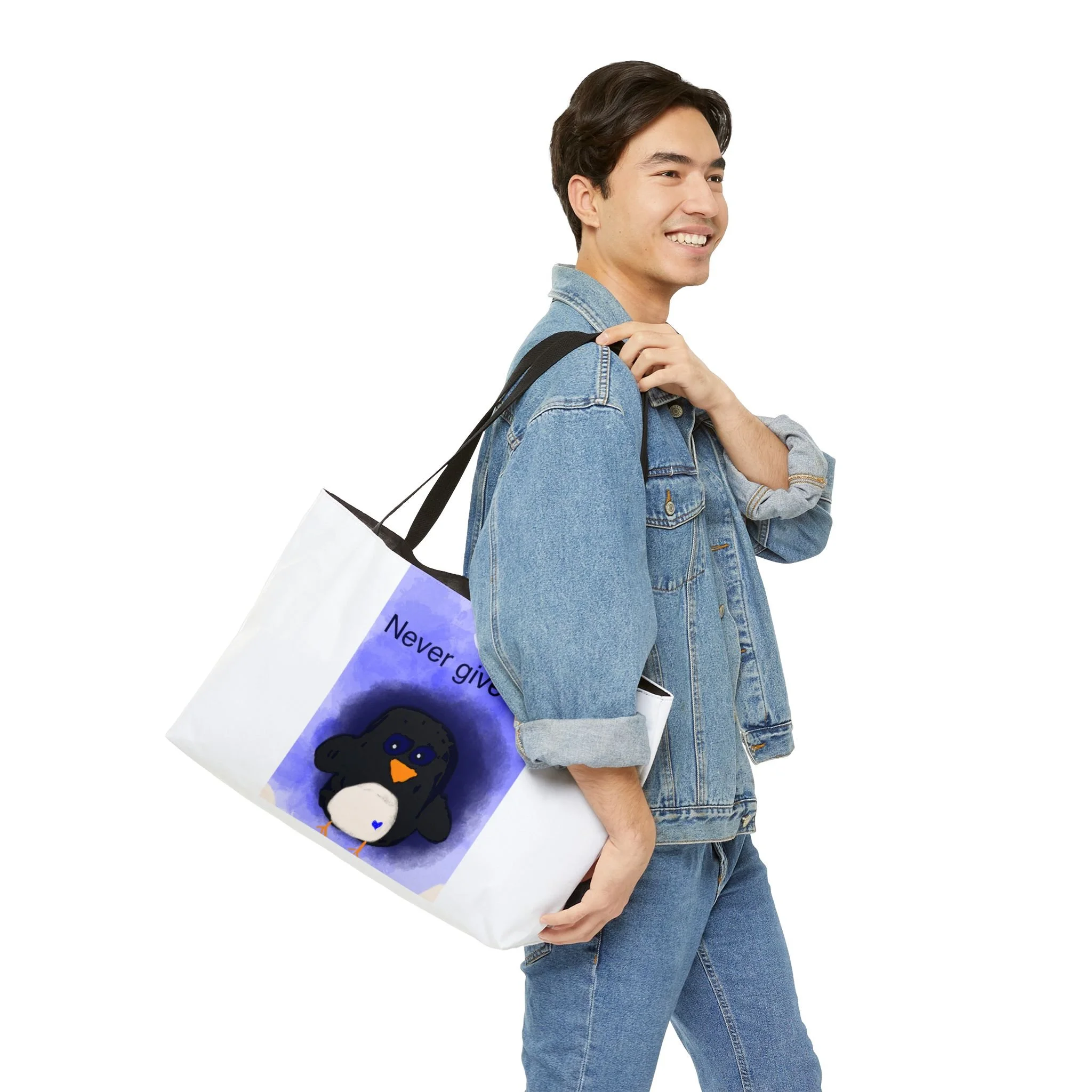 Positive Penguin tote