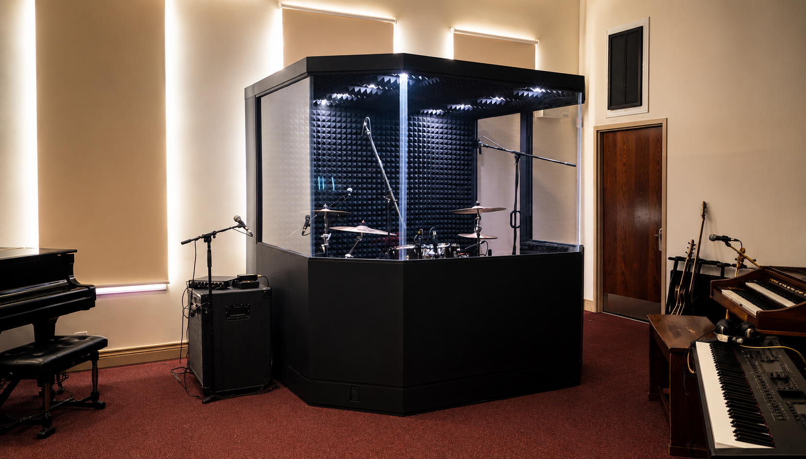 Drum Enclosure & Platform @ Perth Seventh-Day Adventist Church