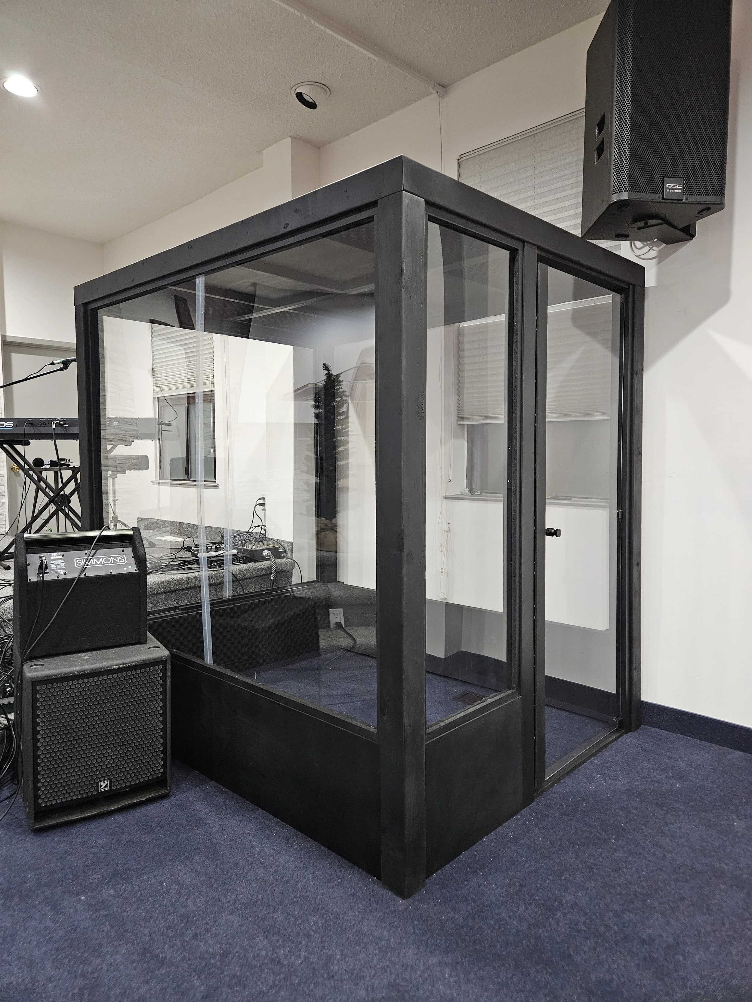 Compact Cube - Drum Enclosure
@People's Worship Centre